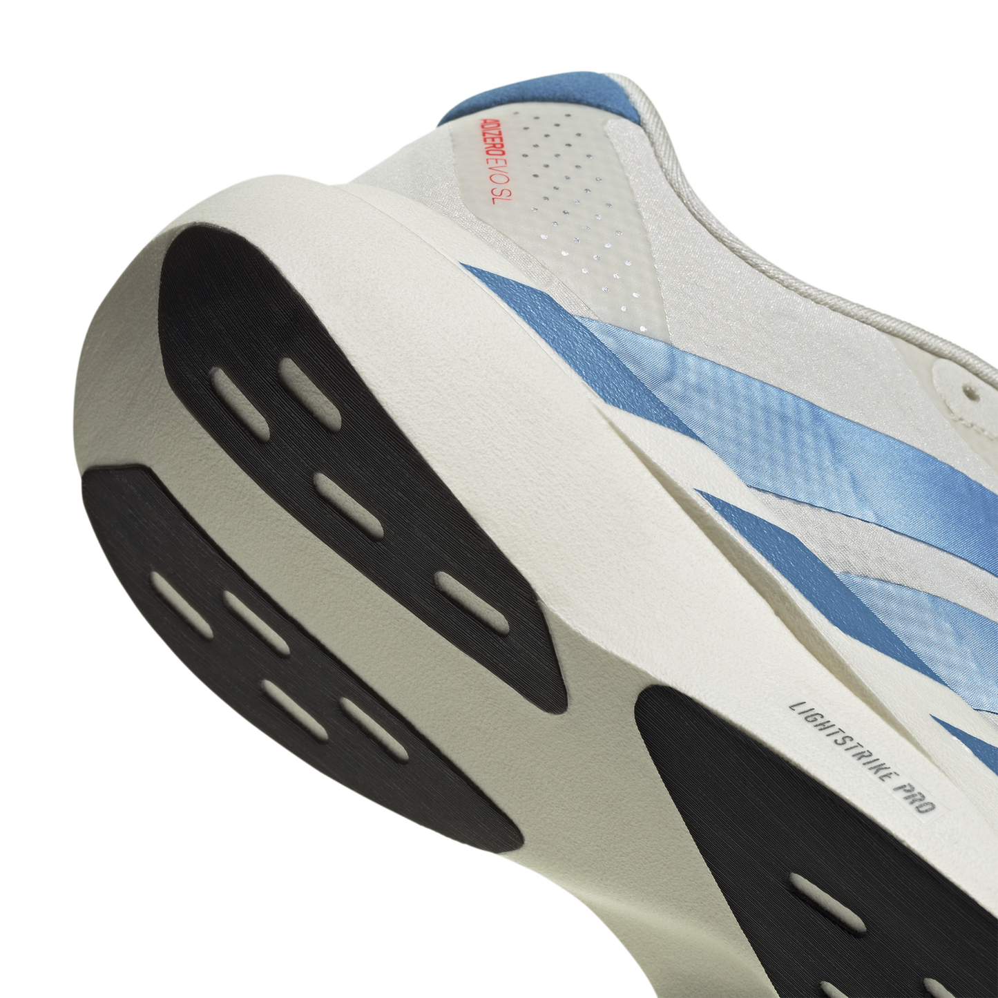 adidas adizero Evo SL Woven - Women's - Off White/Light Blue/Off White