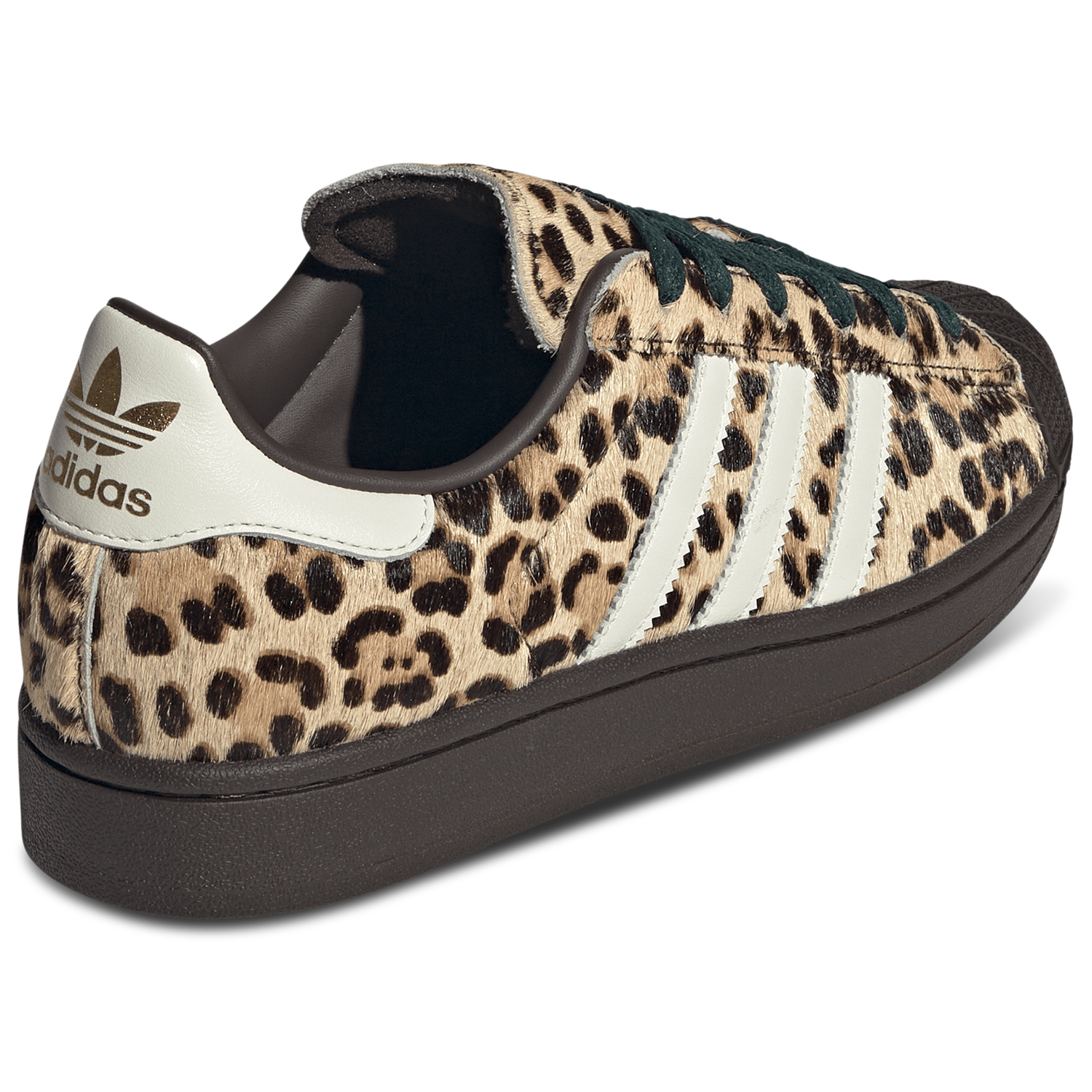 adidas Originals Superstar II - Women's - Dark Brown/Ivory/Gold Met