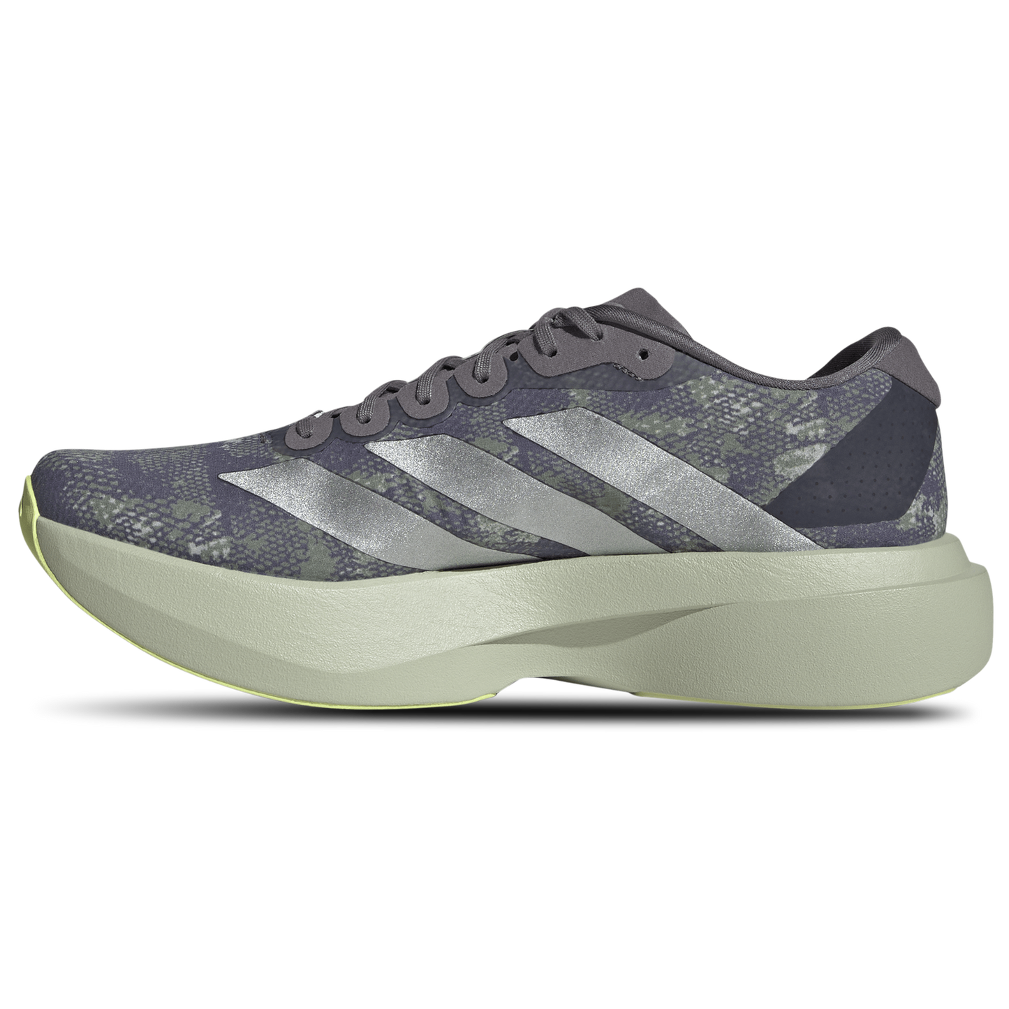 adidas Adizero Evo SL Woven - Men's - Halo Green/Matte Silver/Semi Frozen Lemon