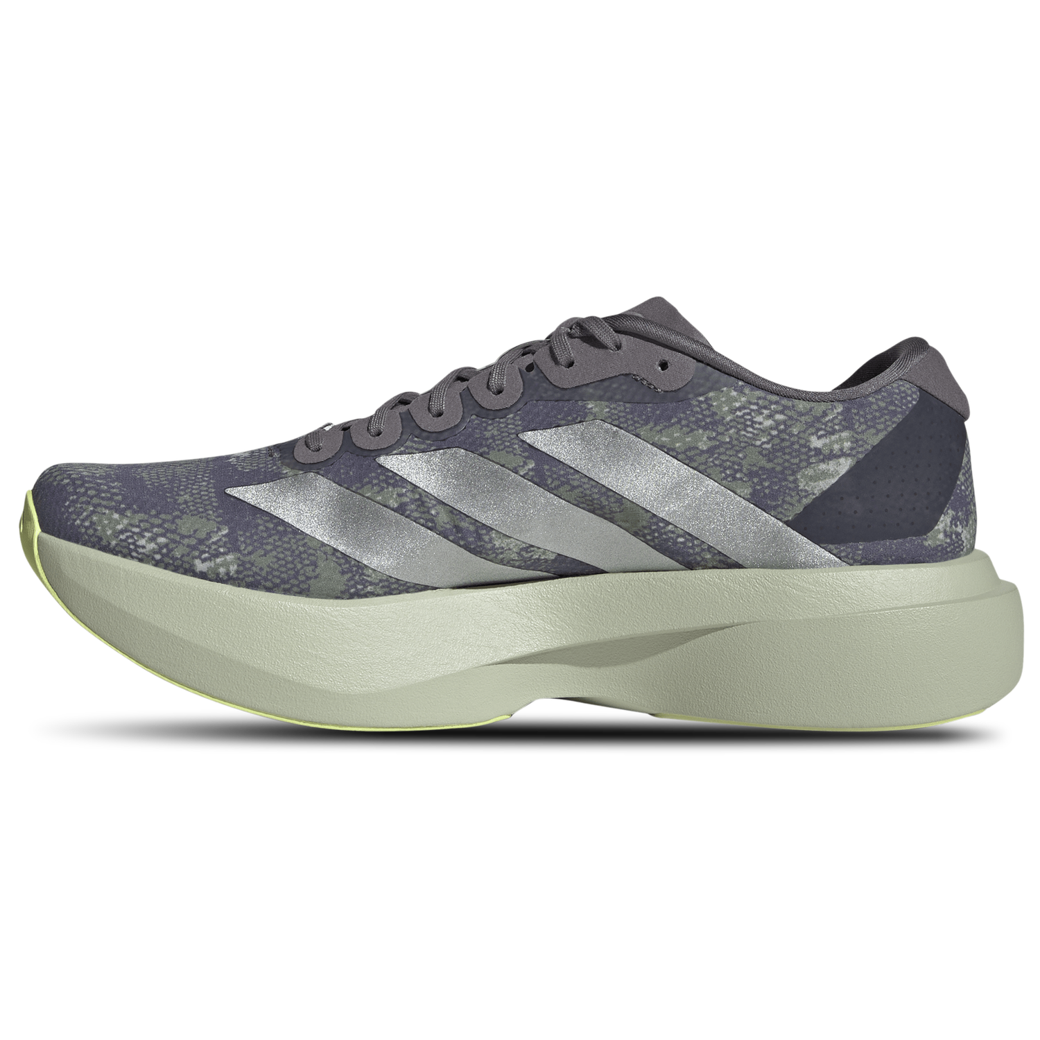 adidas Adizero Evo SL Woven - Men's - Halo Green/Matte Silver/Semi Frozen Lemon