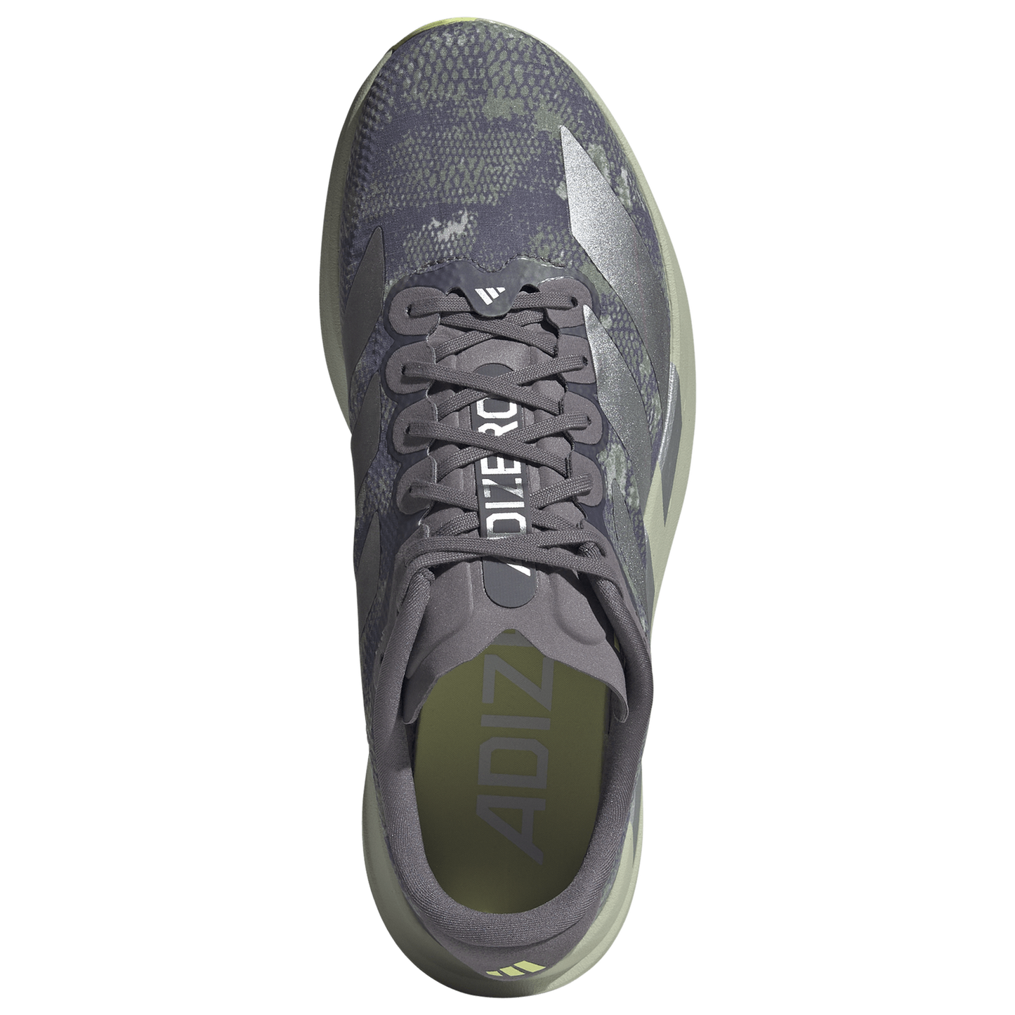 adidas Adizero Evo SL Woven - Men's - Halo Green/Matte Silver/Semi Frozen Lemon