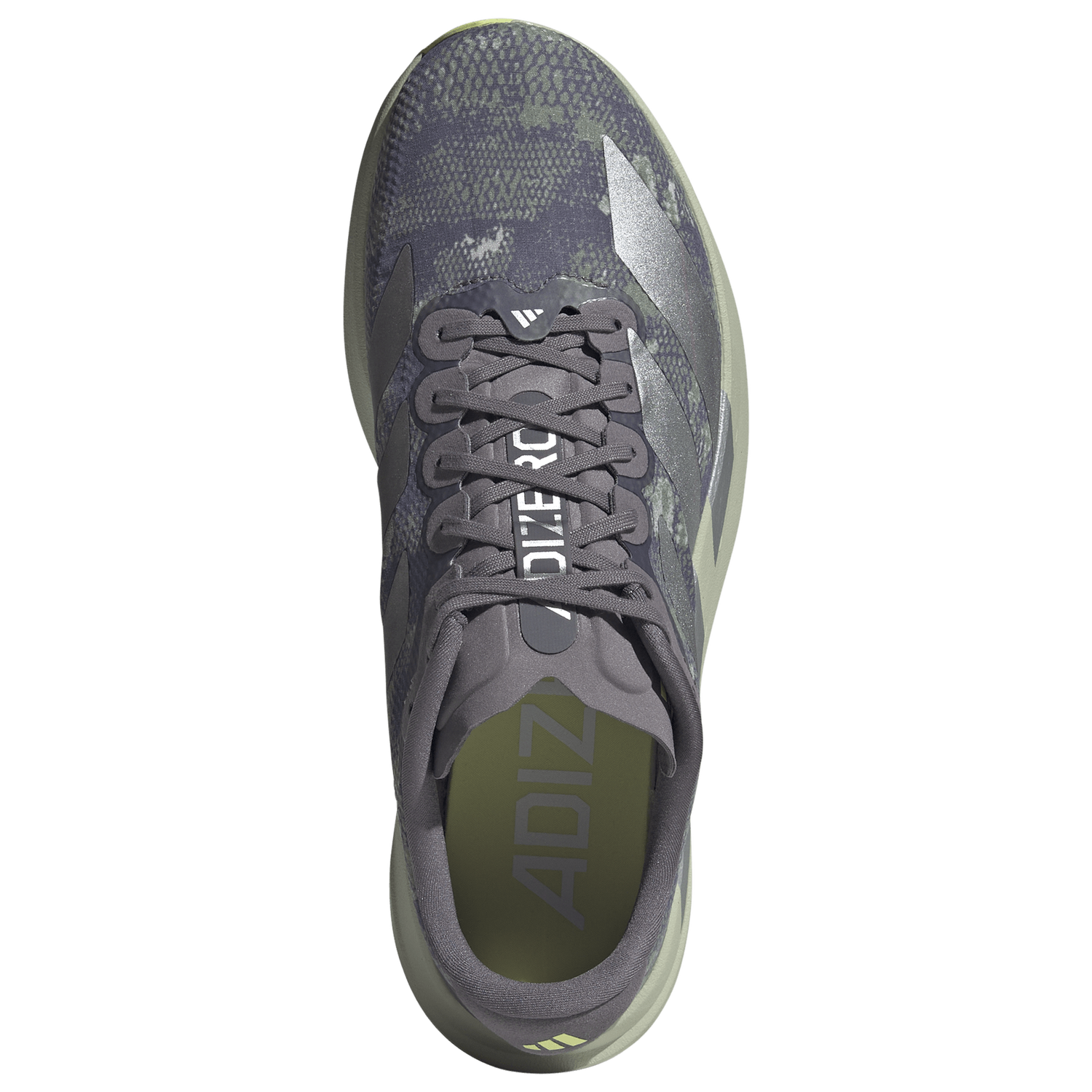 adidas Adizero Evo SL Woven - Men's - Halo Green/Matte Silver/Semi Frozen Lemon