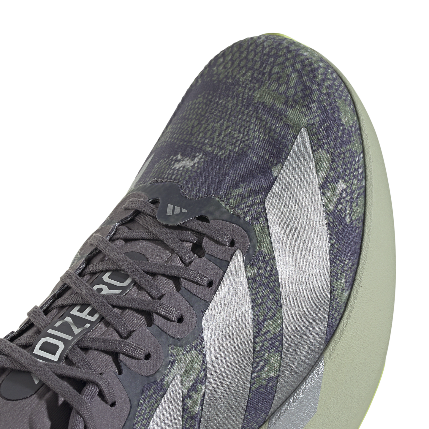 adidas Adizero Evo SL Woven - Men's - Halo Green/Matte Silver/Semi Frozen Lemon