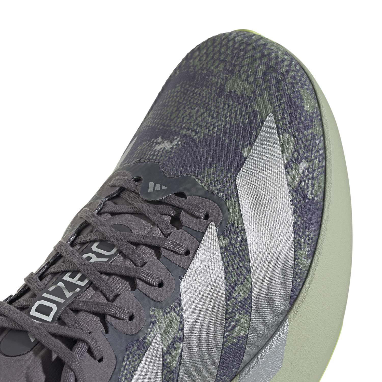 adidas Adizero Evo SL Woven - Men's - Halo Green/Matte Silver/Semi Frozen Lemon