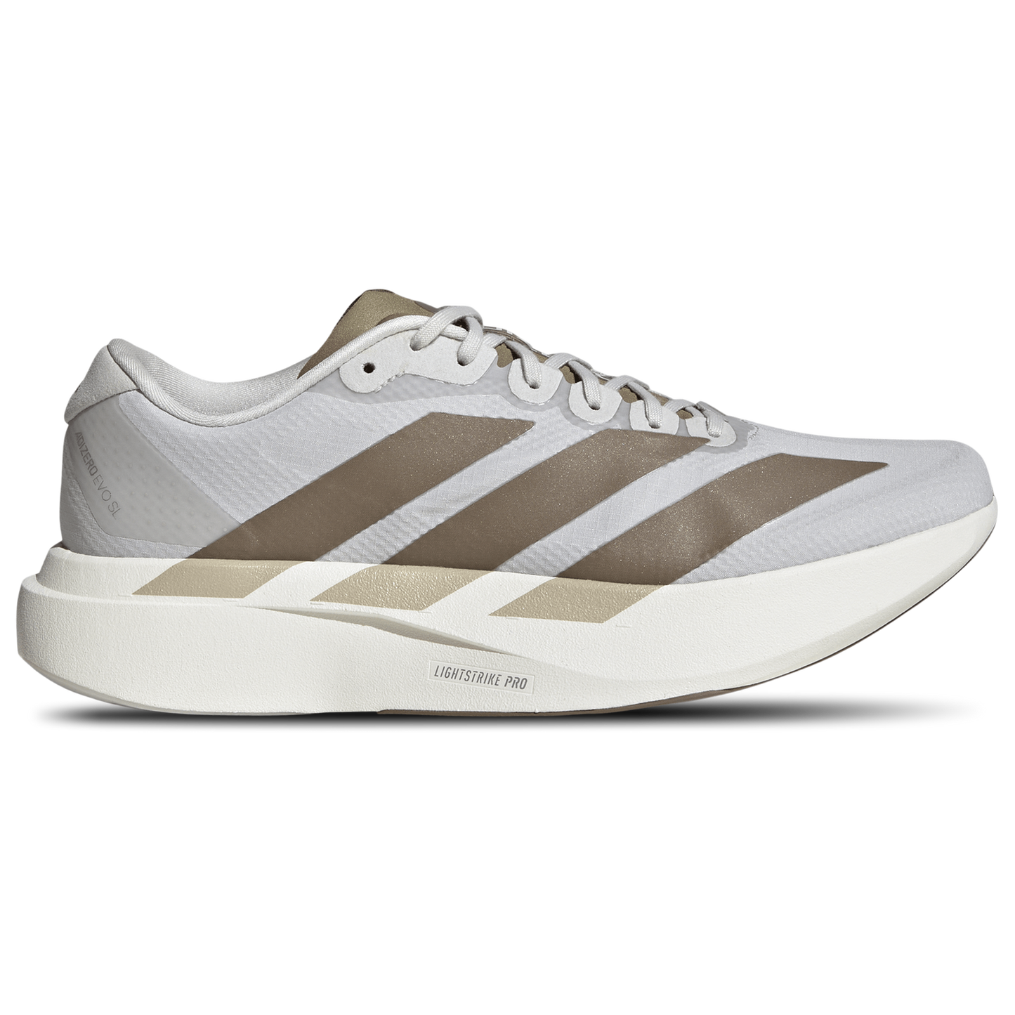 adidas Adizero Evo SL Woven - Men's - Grey/Grey/Khaki