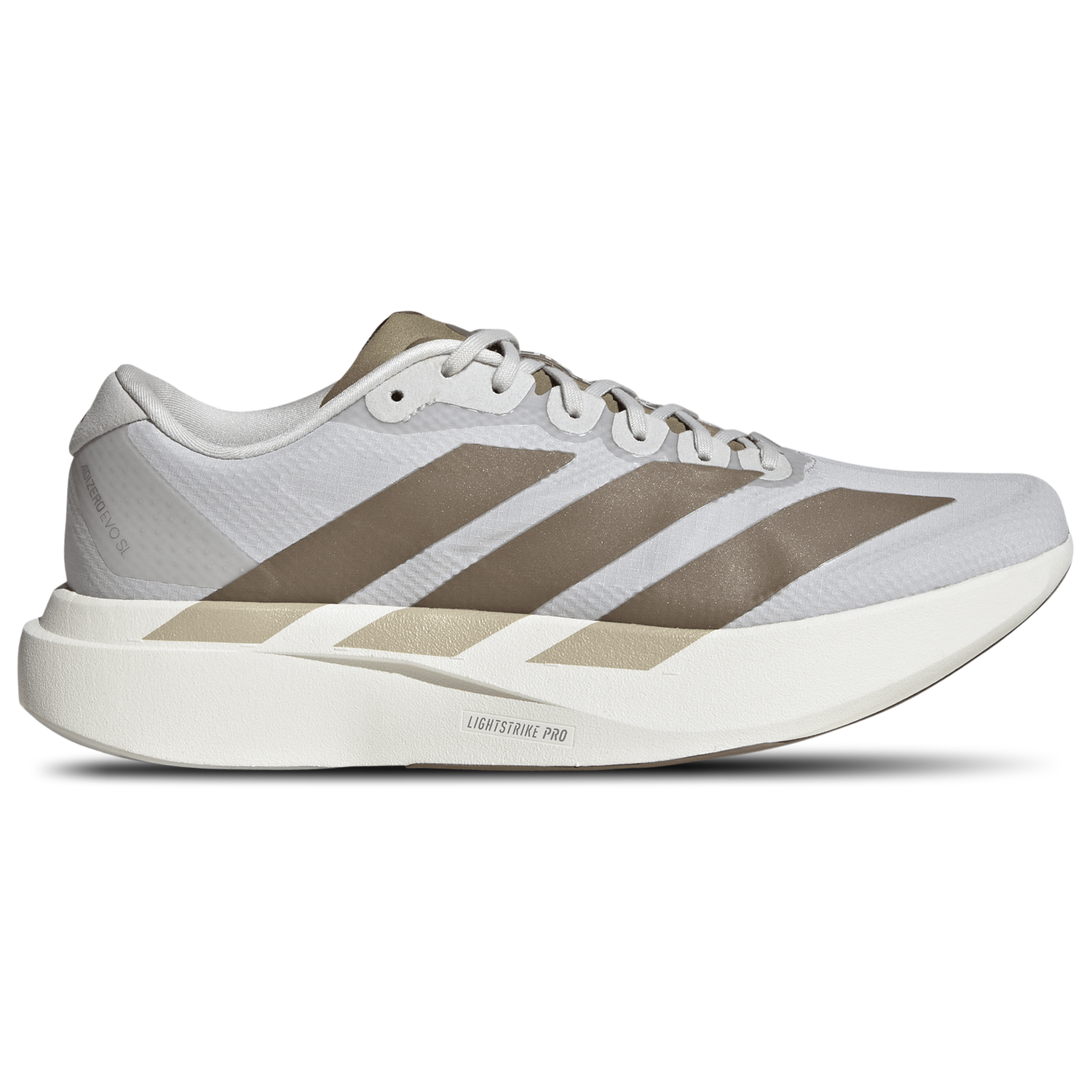 adidas Adizero Evo SL Woven - Men's - Grey/Grey/Khaki