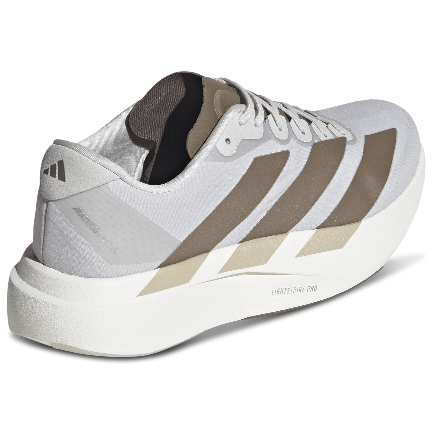 adidas Adizero Evo SL Woven - Men's - Grey/Grey/Khaki