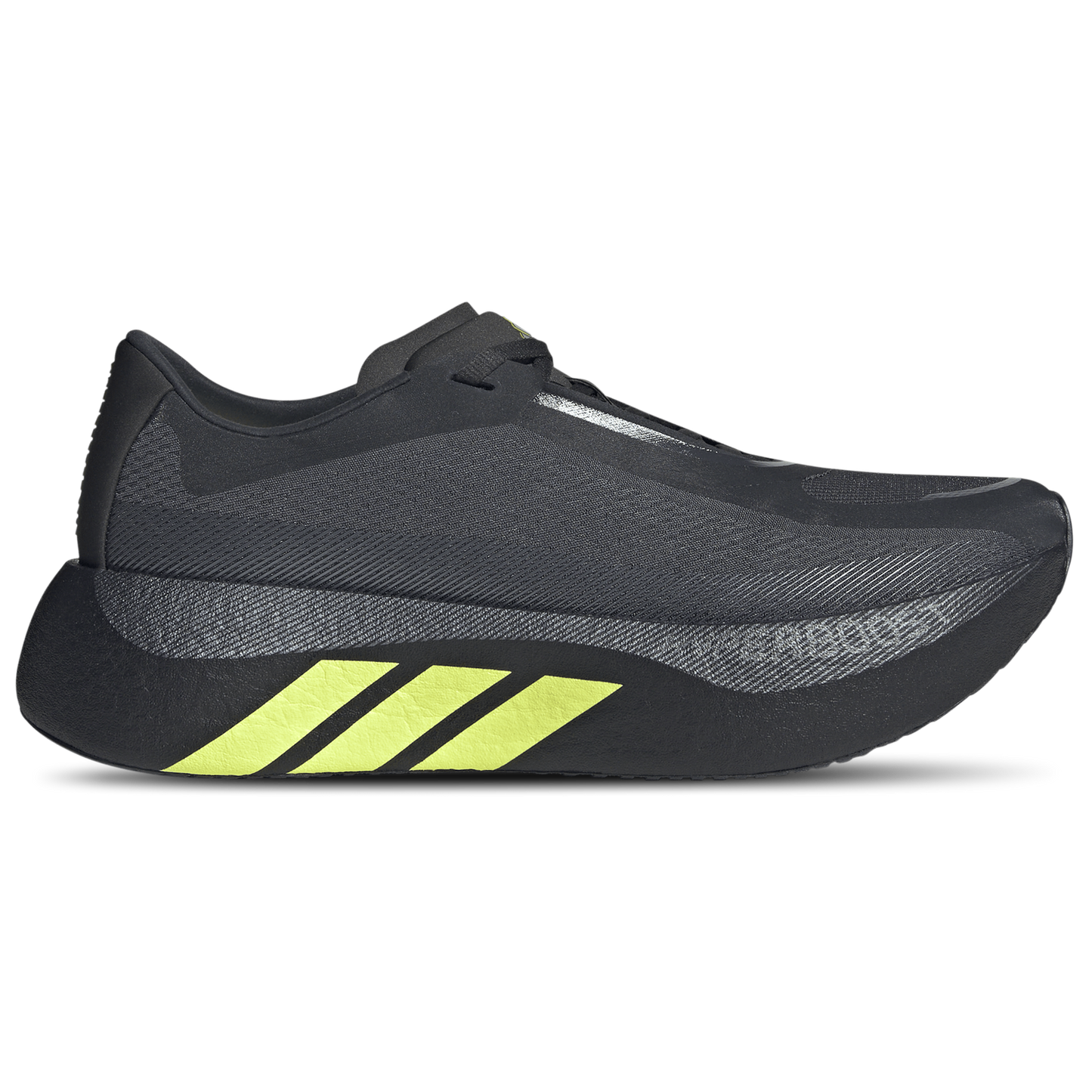 adidas Hyperboost Edge - Men's - Carbon Gray/Hi Res Yellow/Gray Five