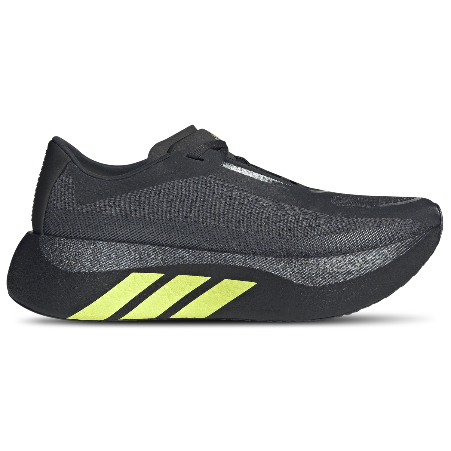adidas Hyperboost Edge - Men's - Carbon Gray/Hi Res Yellow/Gray Five