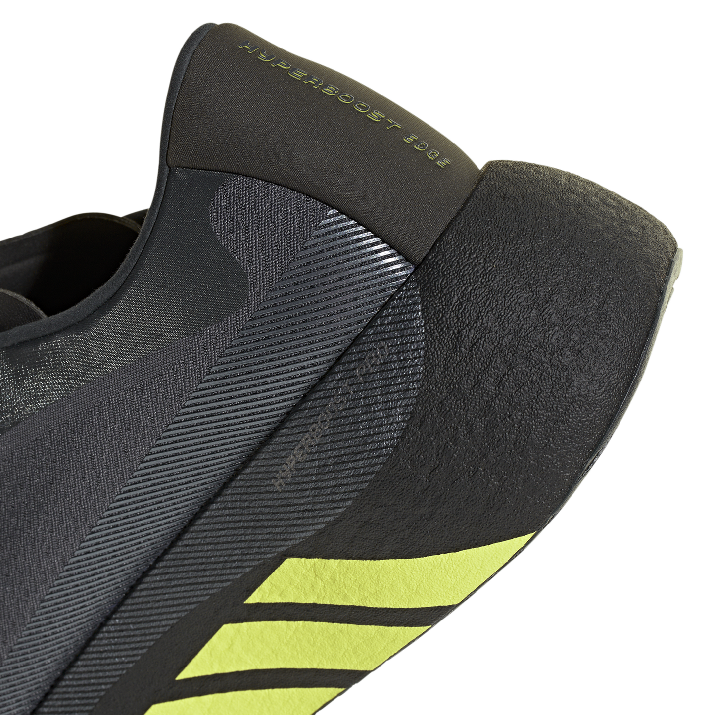 adidas Hyperboost Edge - Men's - Carbon Gray/Hi Res Yellow/Gray Five
