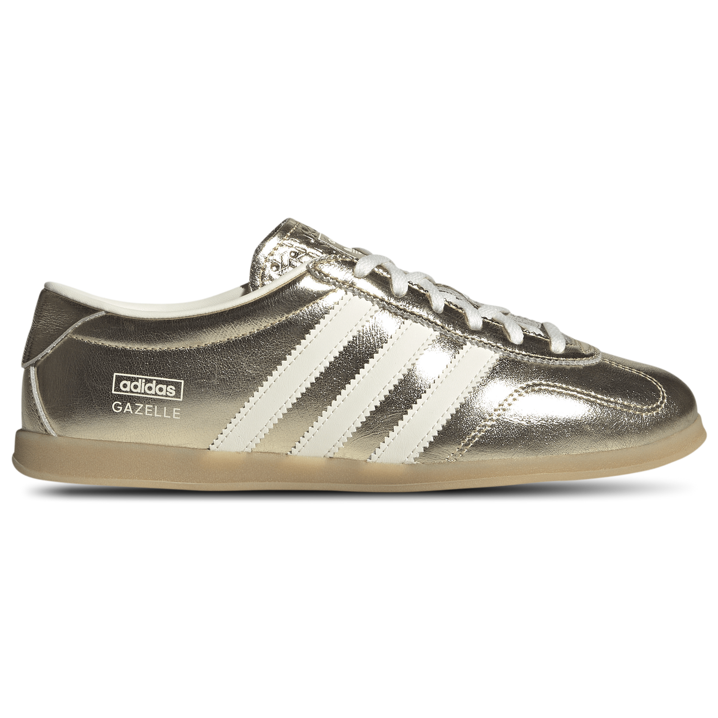 adidas Originals Gazelle Low Pro - Women's - Gold Met/Off White/Gum