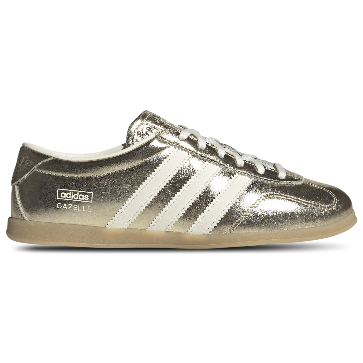 adidas Originals Gazelle Low Pro - Women's - Gold Met/Off White/Gum