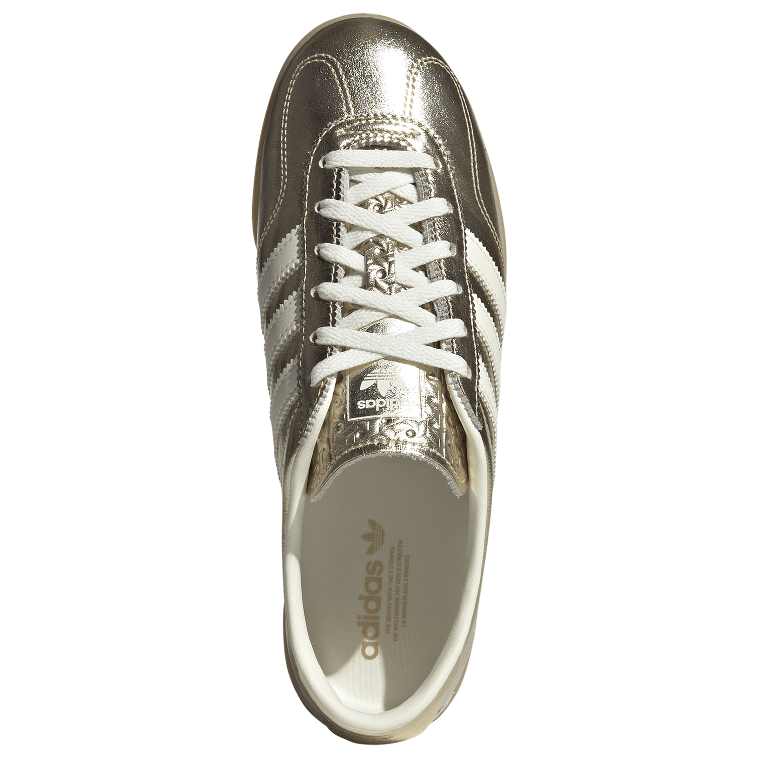 adidas Originals Gazelle Low Pro - Women's - Gold Met/Off White/Gum