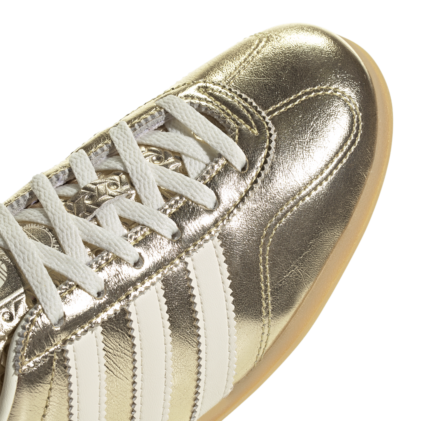 adidas Originals Gazelle Low Pro - Women's - Gold Met/Off White/Gum