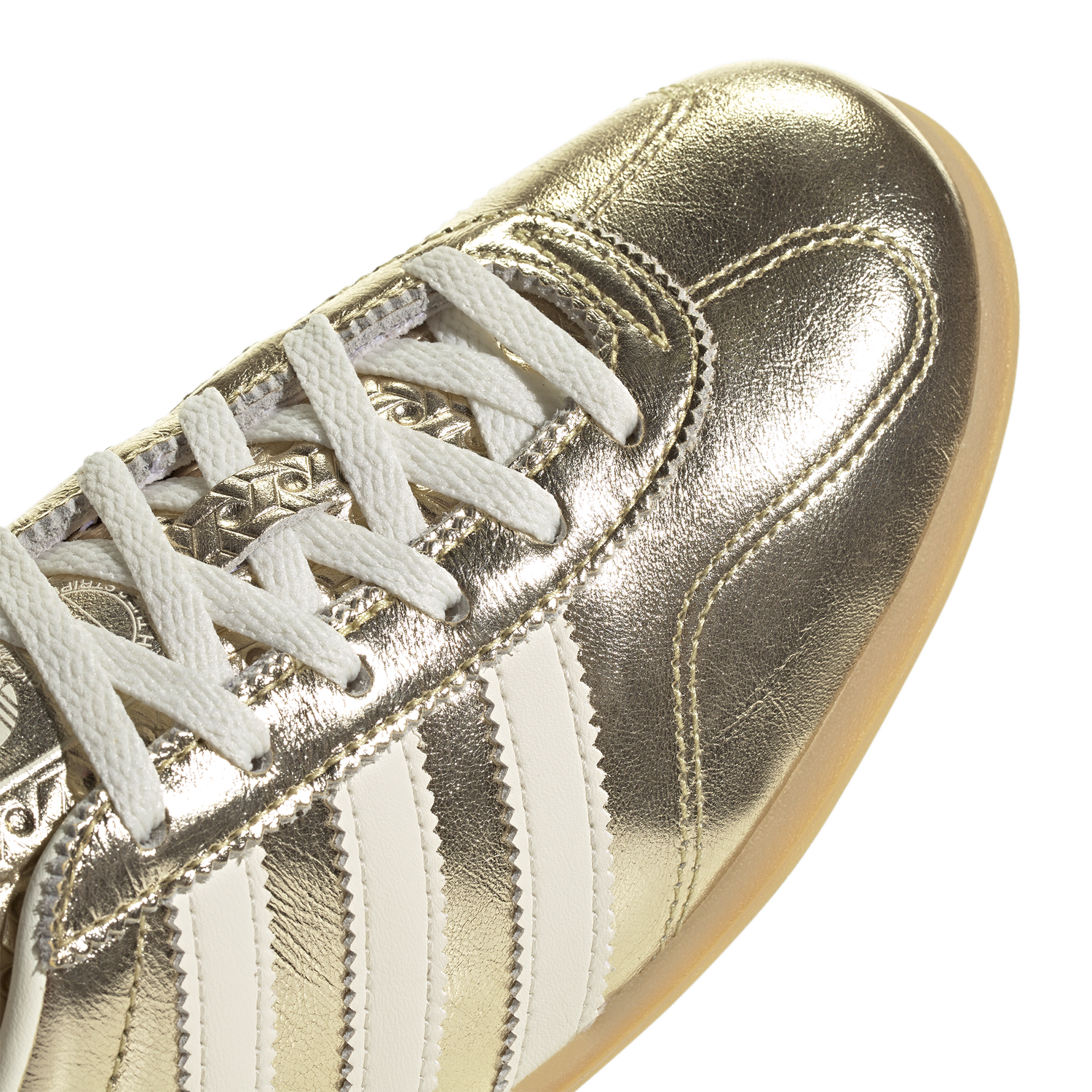 adidas Originals Gazelle Low Pro - Women's - Gold Met/Off White/Gum