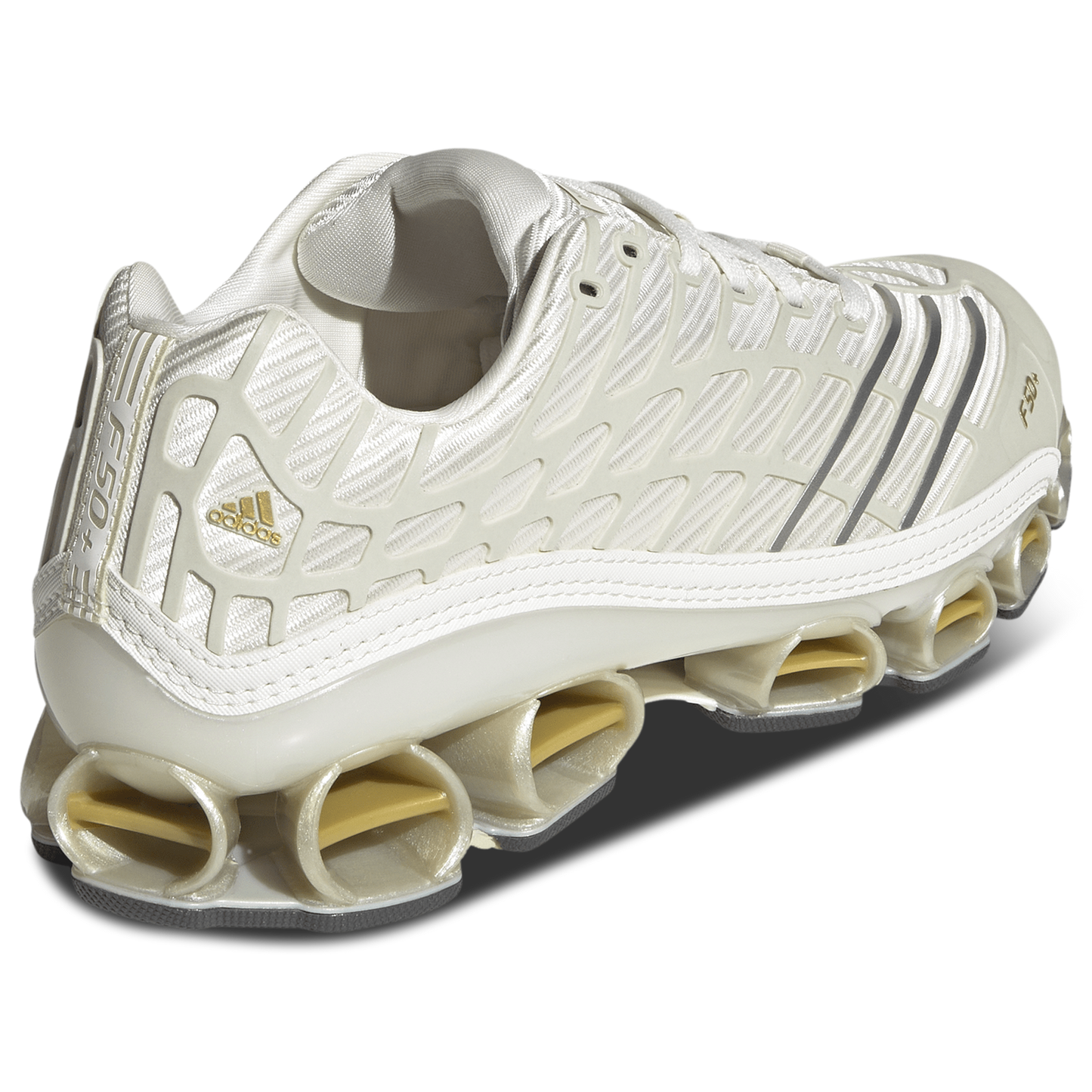 adidas Megaride F50 - Men's - Cloud White/Ice Gold Metallic/Gold Metallic