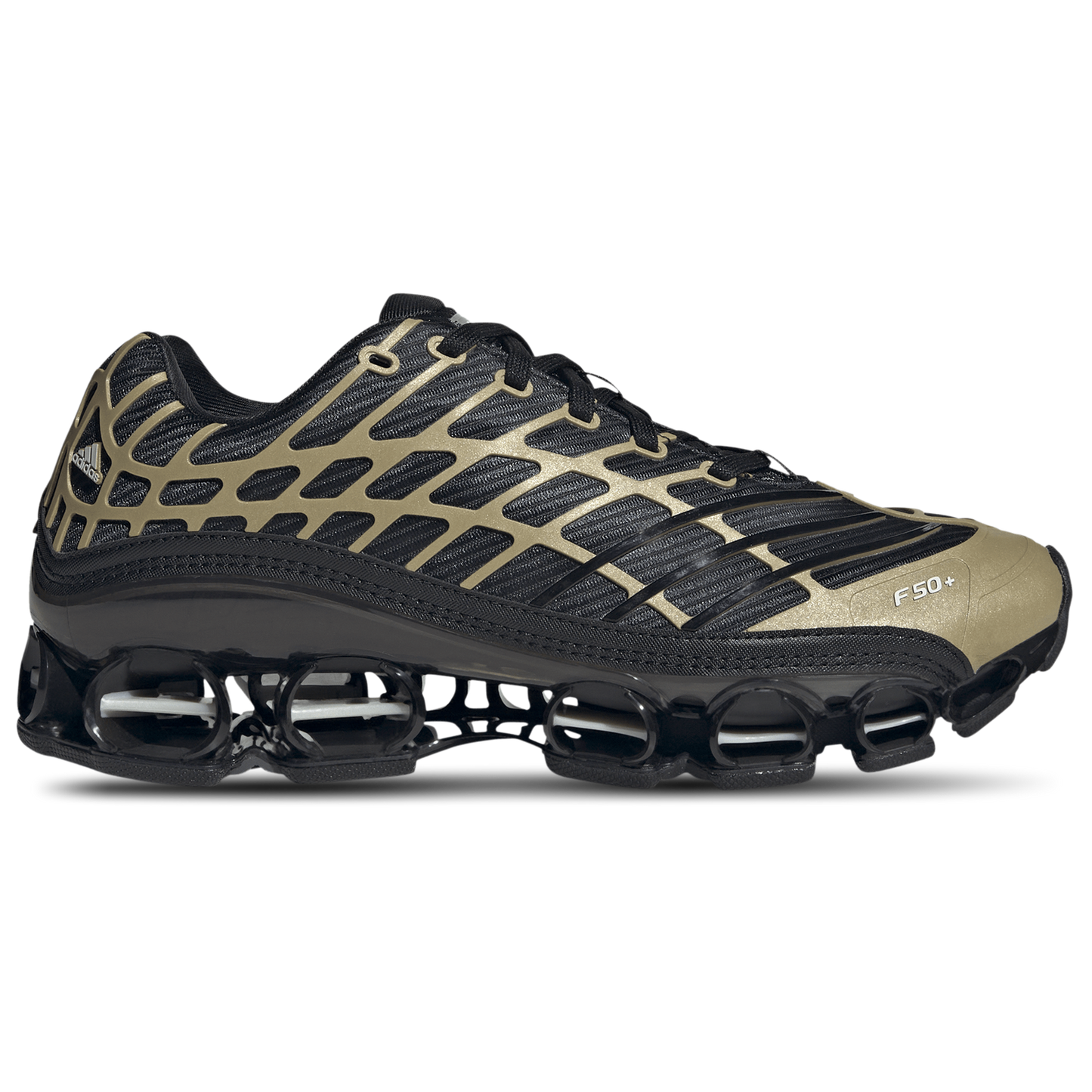adidas Megaride F50 - Men's - Core Black/Core Black/Thermal Chrome