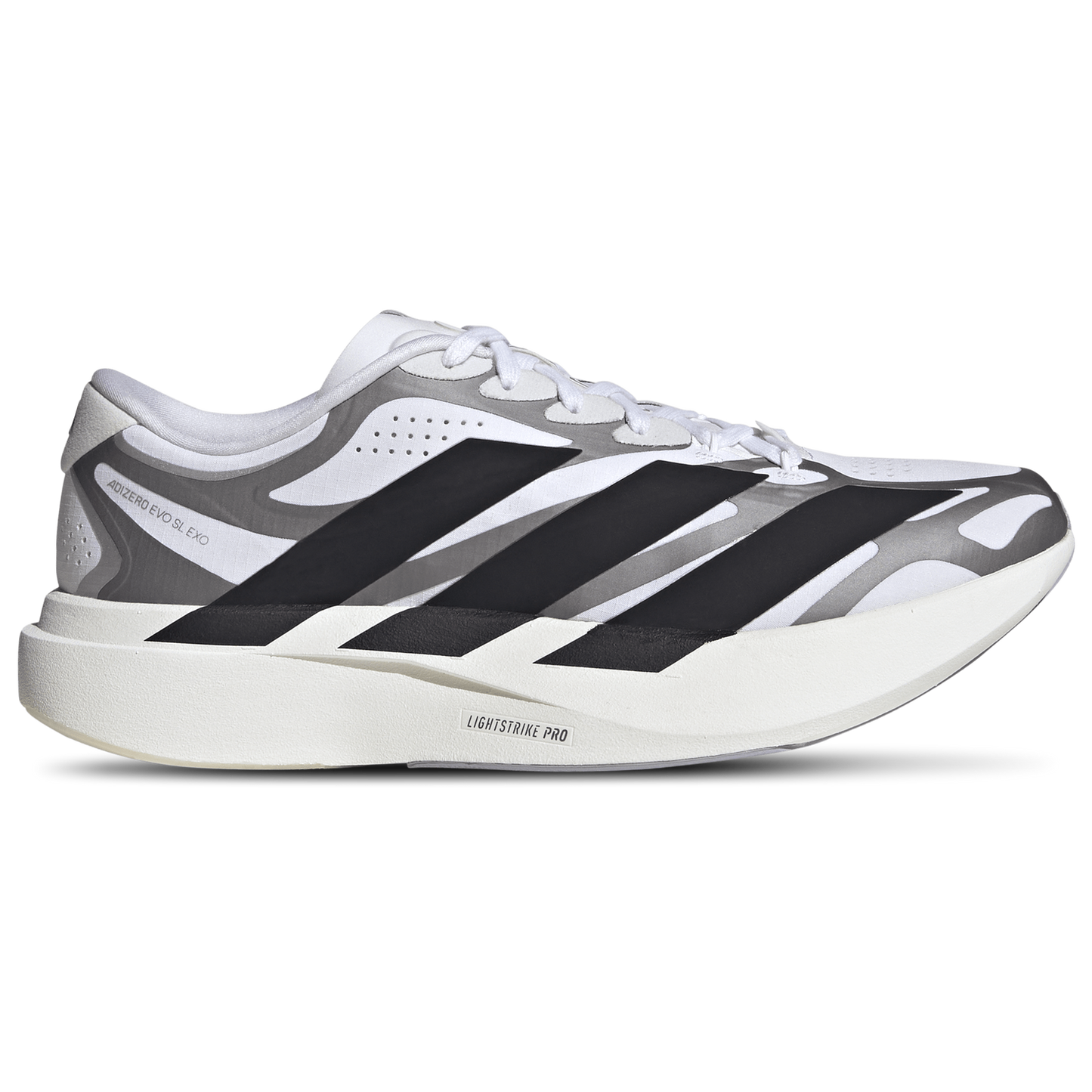 adidas Adizero Evo SL - Men's - Silver/Black/White