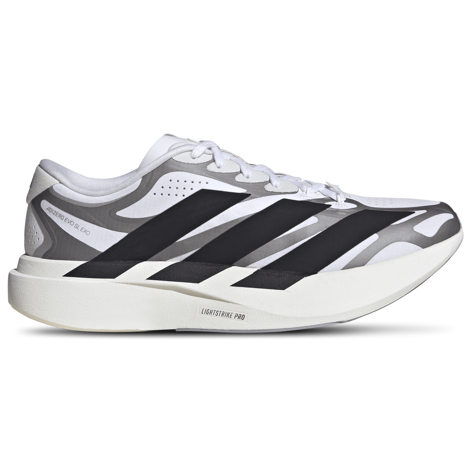 adidas Adizero Evo SL - Men's - Silver/Black/White
