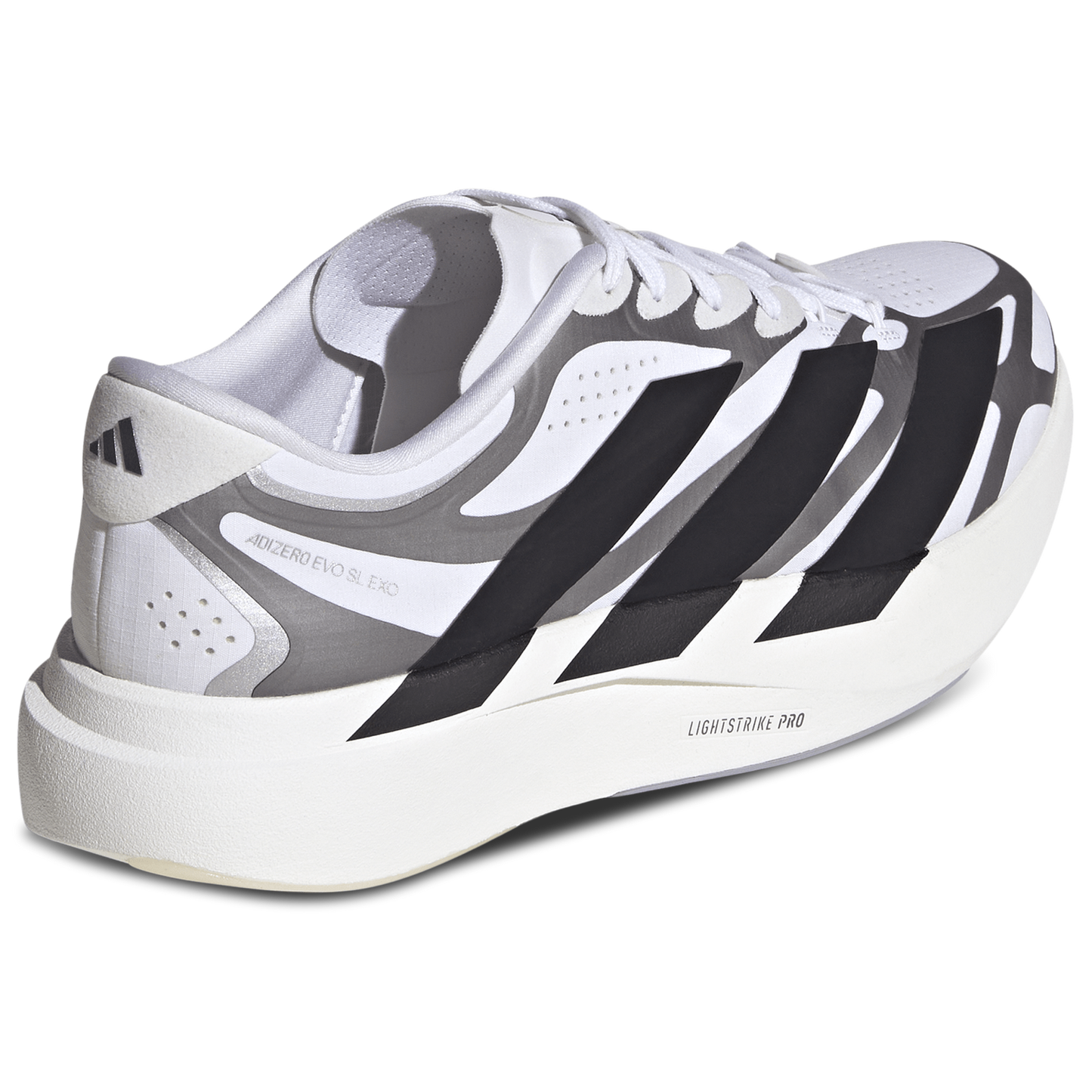 adidas Adizero Evo SL - Men's - Silver/Black/White