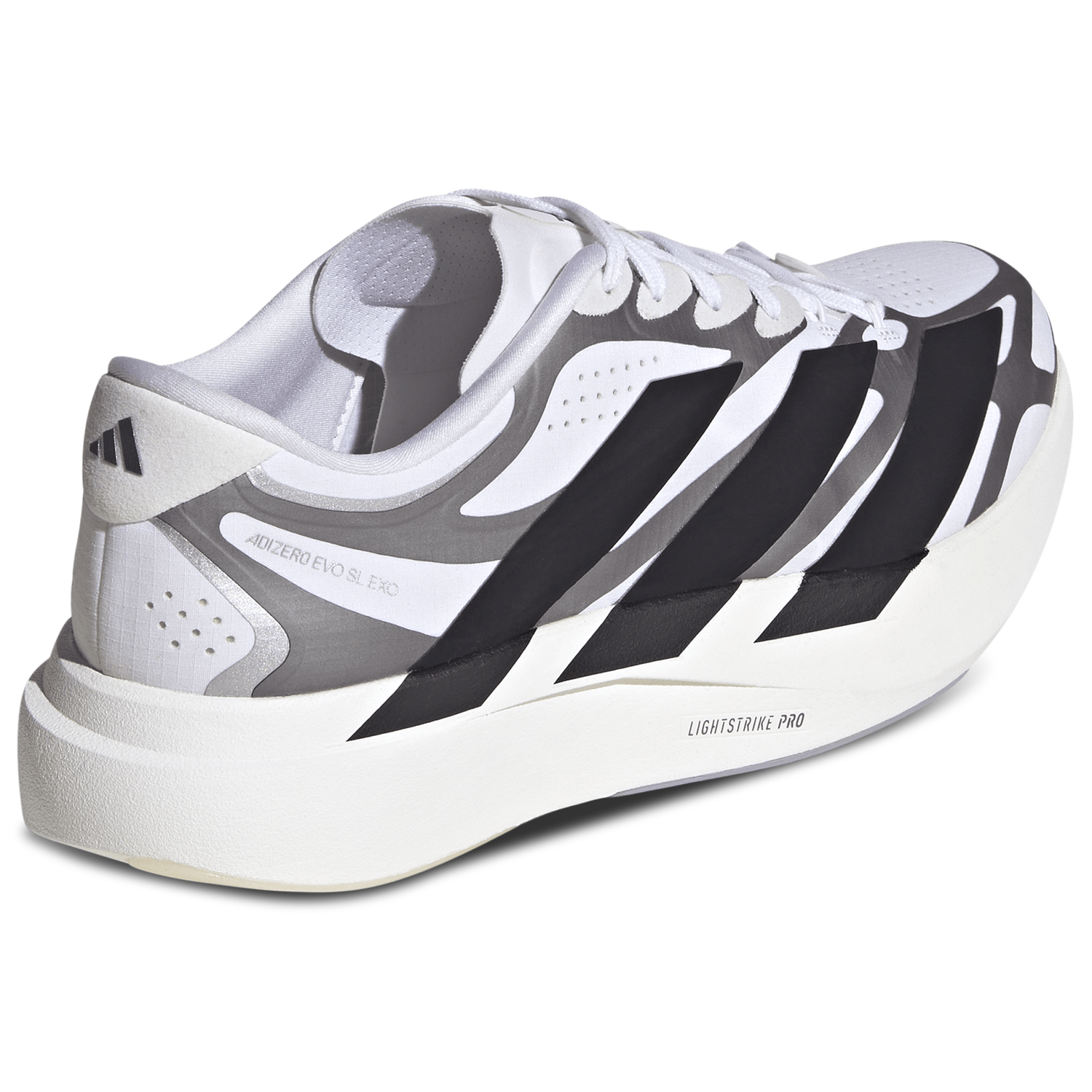 adidas Adizero Evo SL - Men's - Silver/Black/White