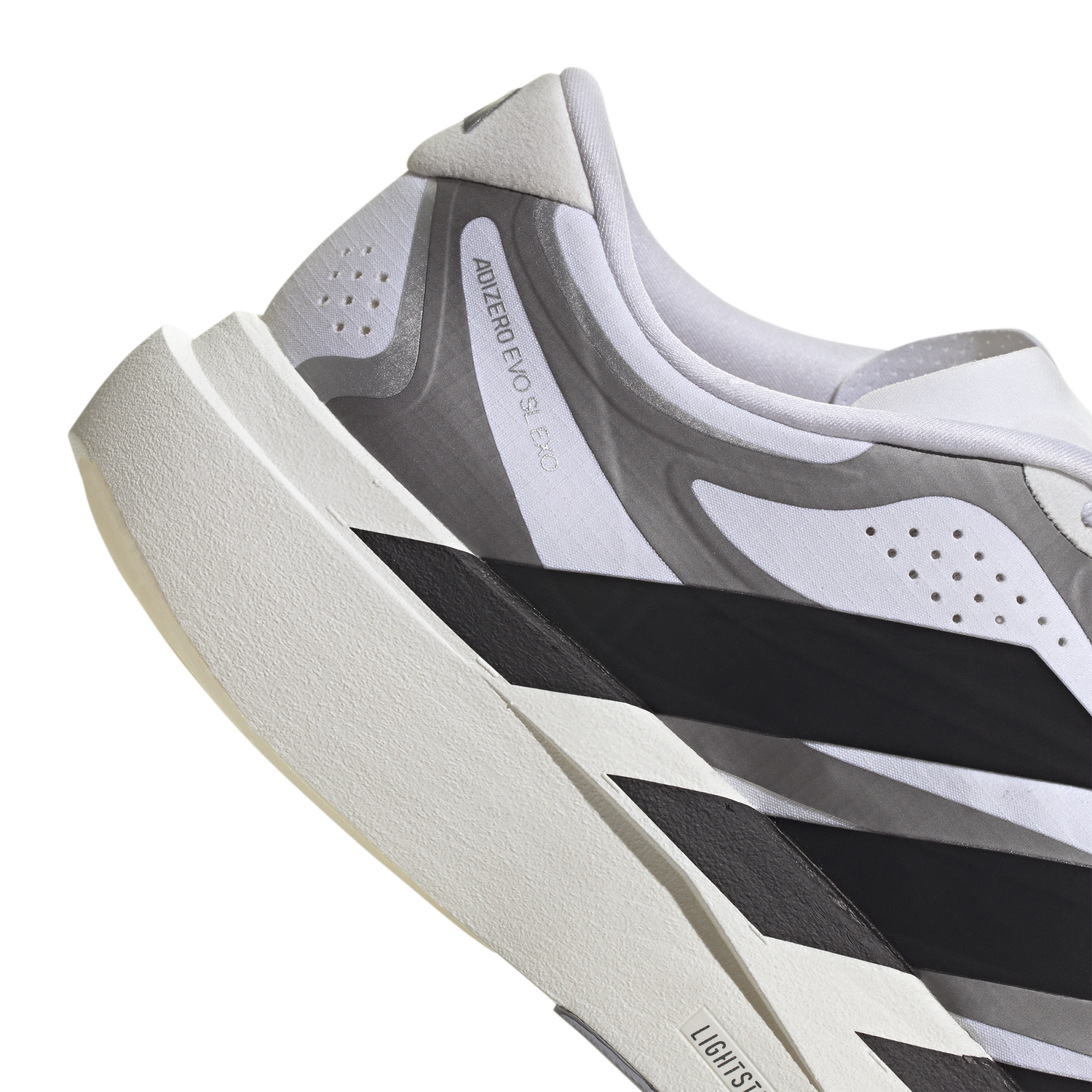 adidas Adizero Evo SL - Men's - Silver/Black/White