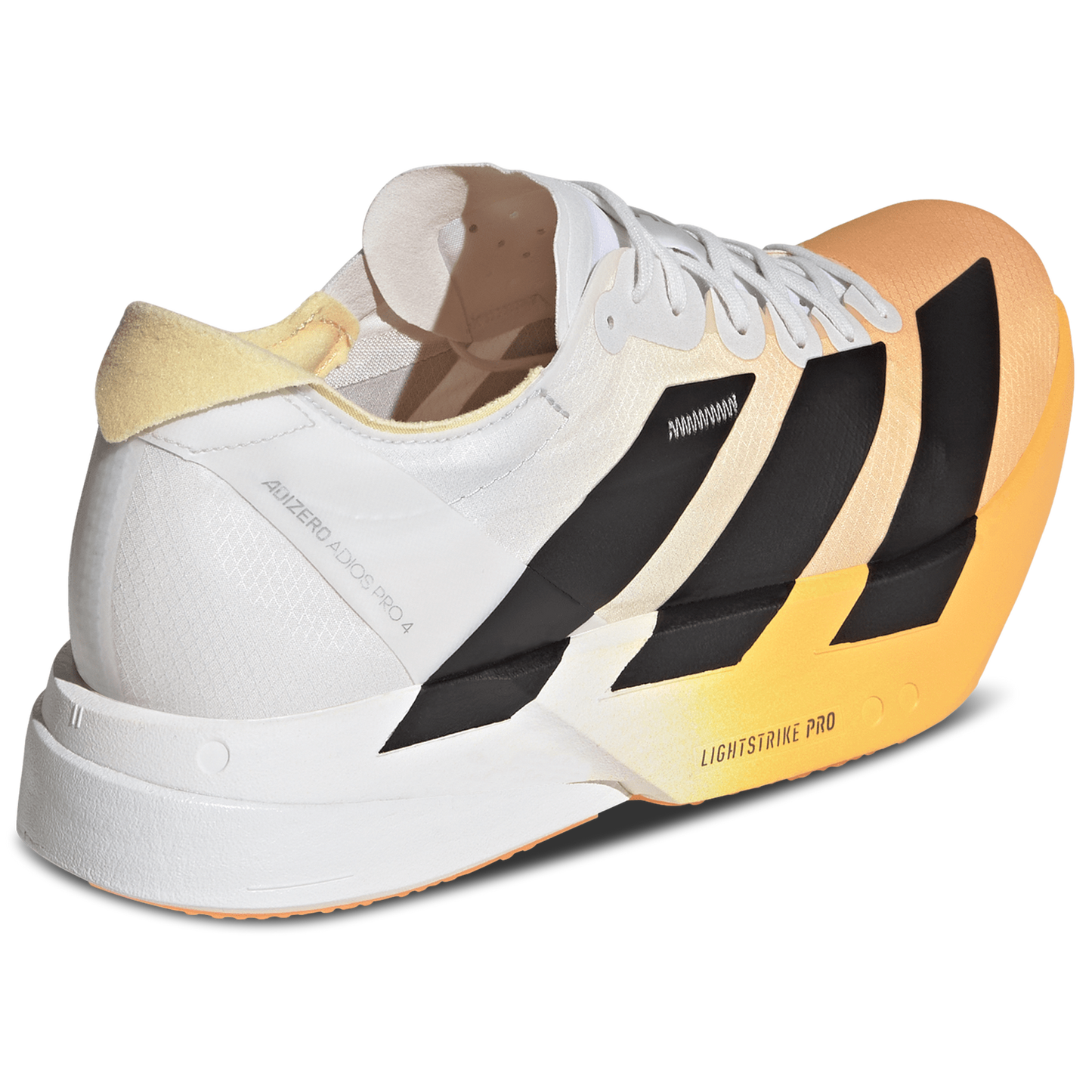adidas adizero adios Pro 4 - Men's - Lucid Tangerine/Core Black/Crystal White