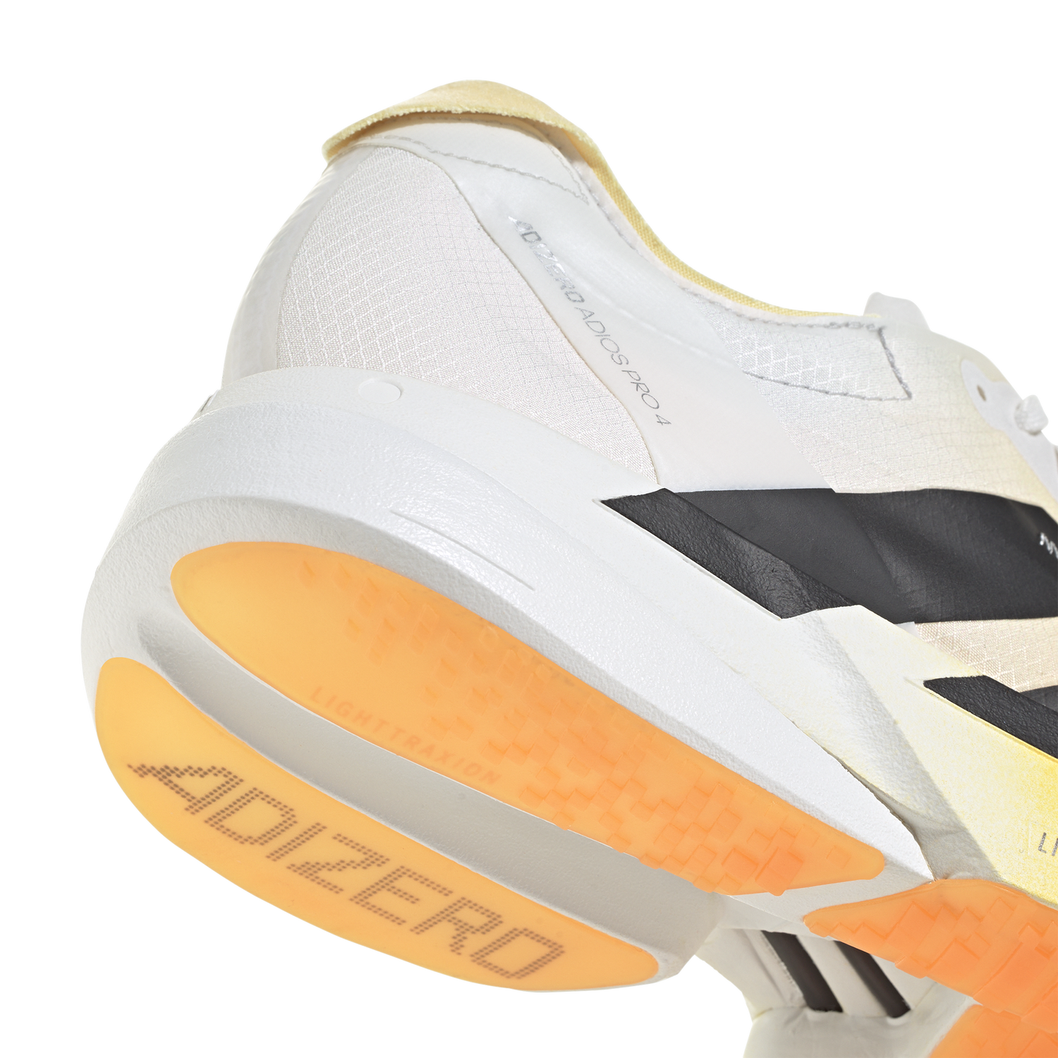 adidas adizero adios Pro 4 - Men's - Lucid Tangerine/Core Black/Crystal White