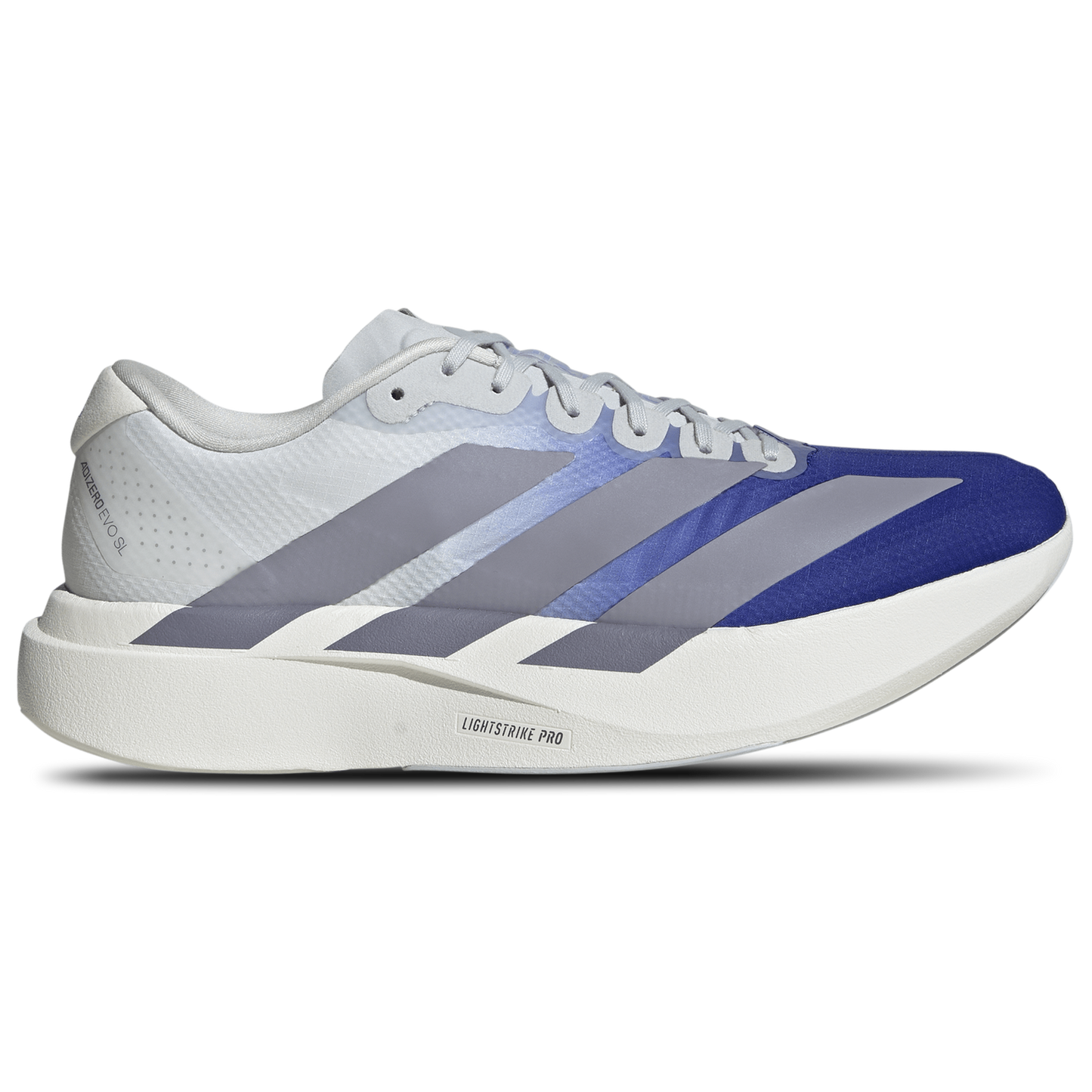 adidas Adizero Evo SL Woven - Men's - Slate/Lucid Blue/Crystal White