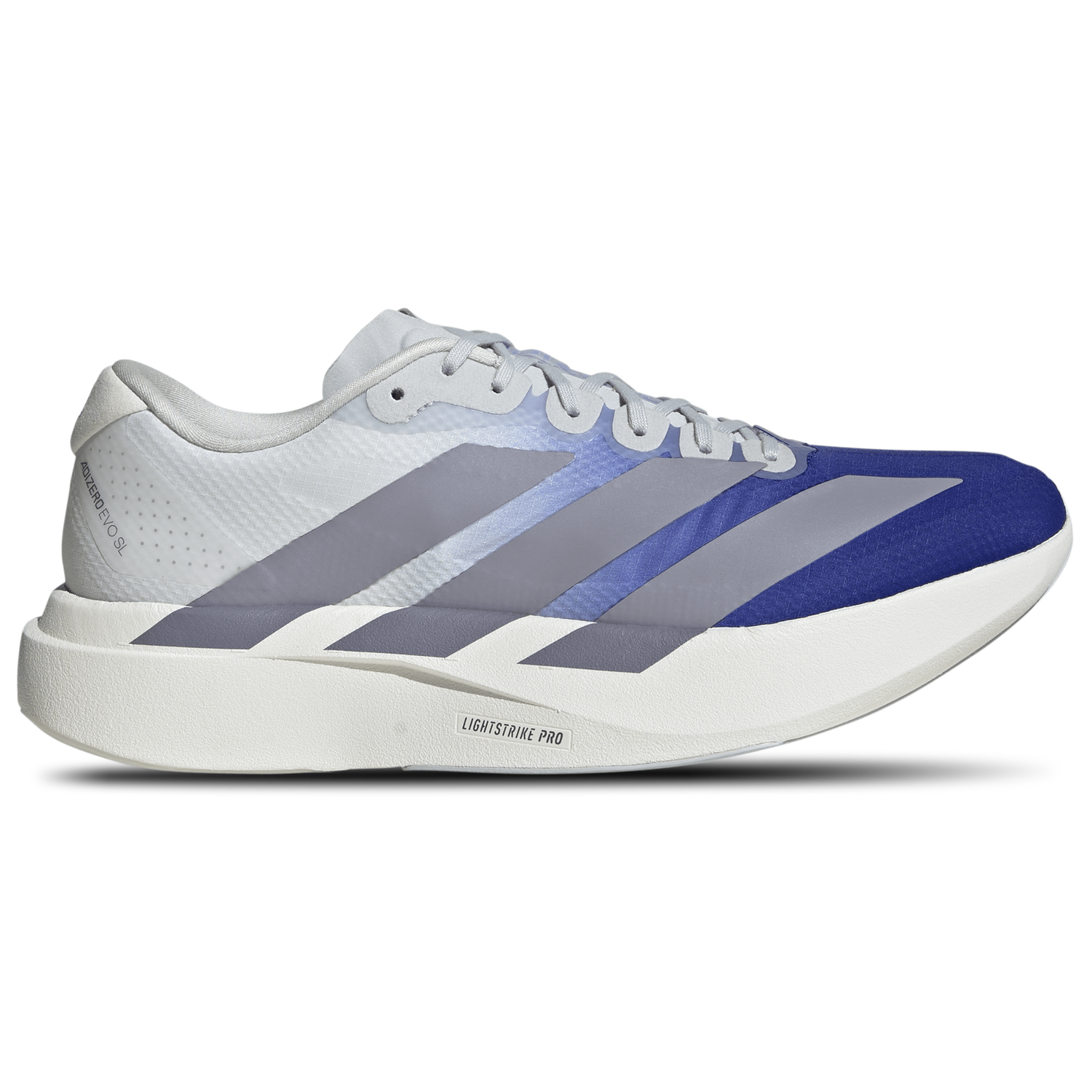 adidas Adizero Evo SL Woven - Men's - Slate/Lucid Blue/Crystal White
