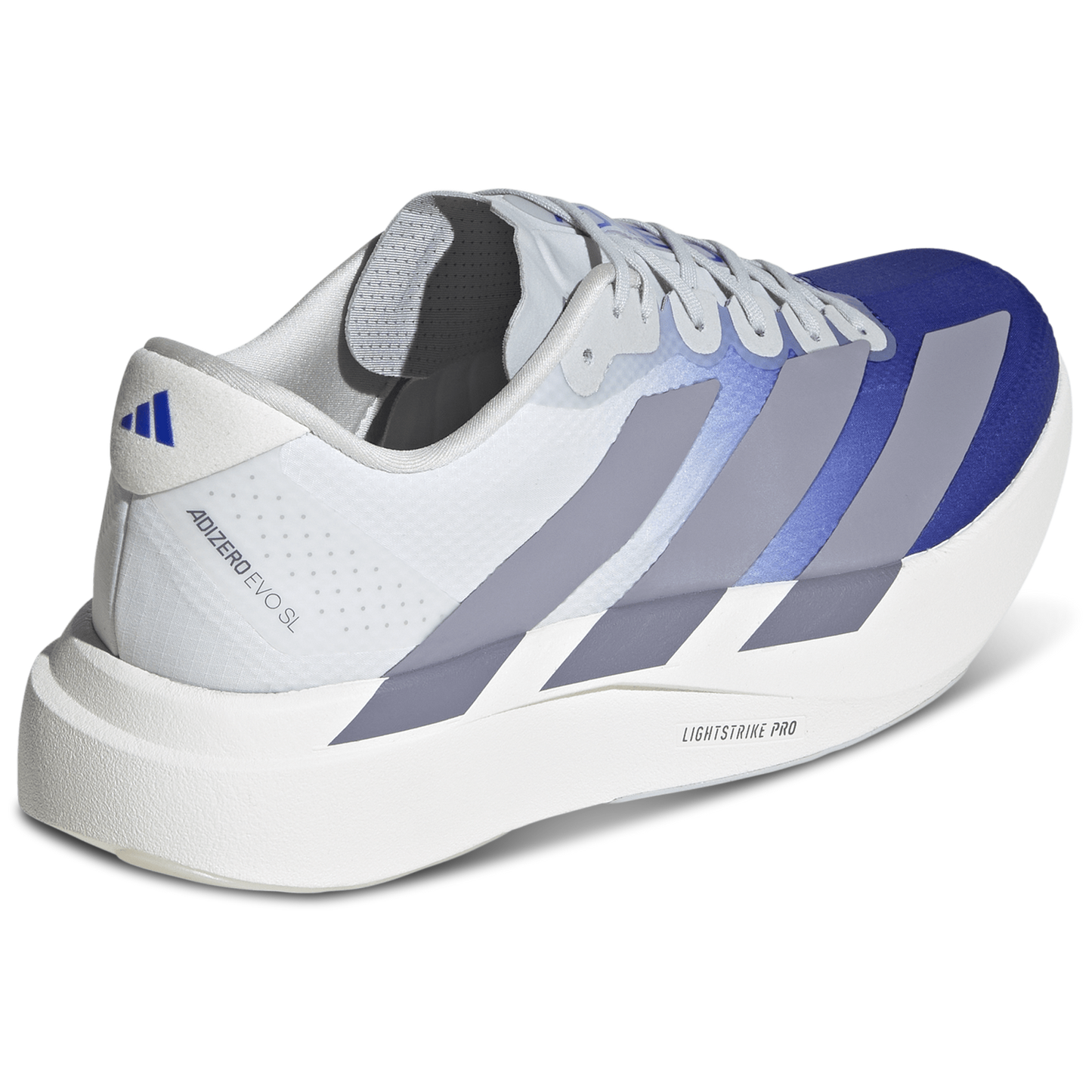 adidas Adizero Evo SL Woven - Men's - Slate/Lucid Blue/Crystal White