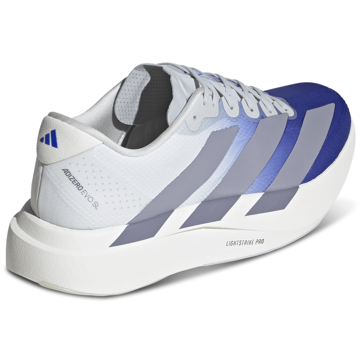 adidas Adizero Evo SL Woven - Men's - Slate/Lucid Blue/Crystal White