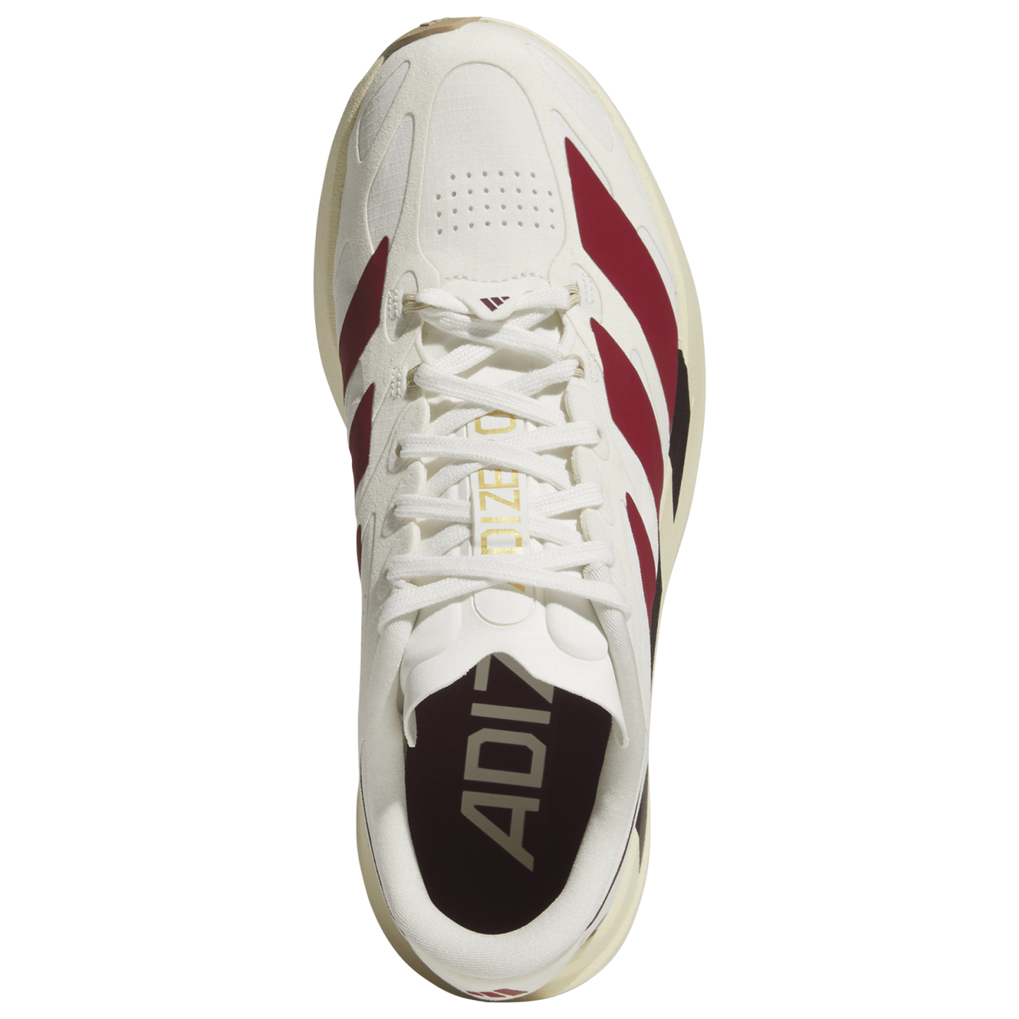 adidas adizero Evo SL Exo Suede - Women's - Core White/Team Victory Red/Cream White