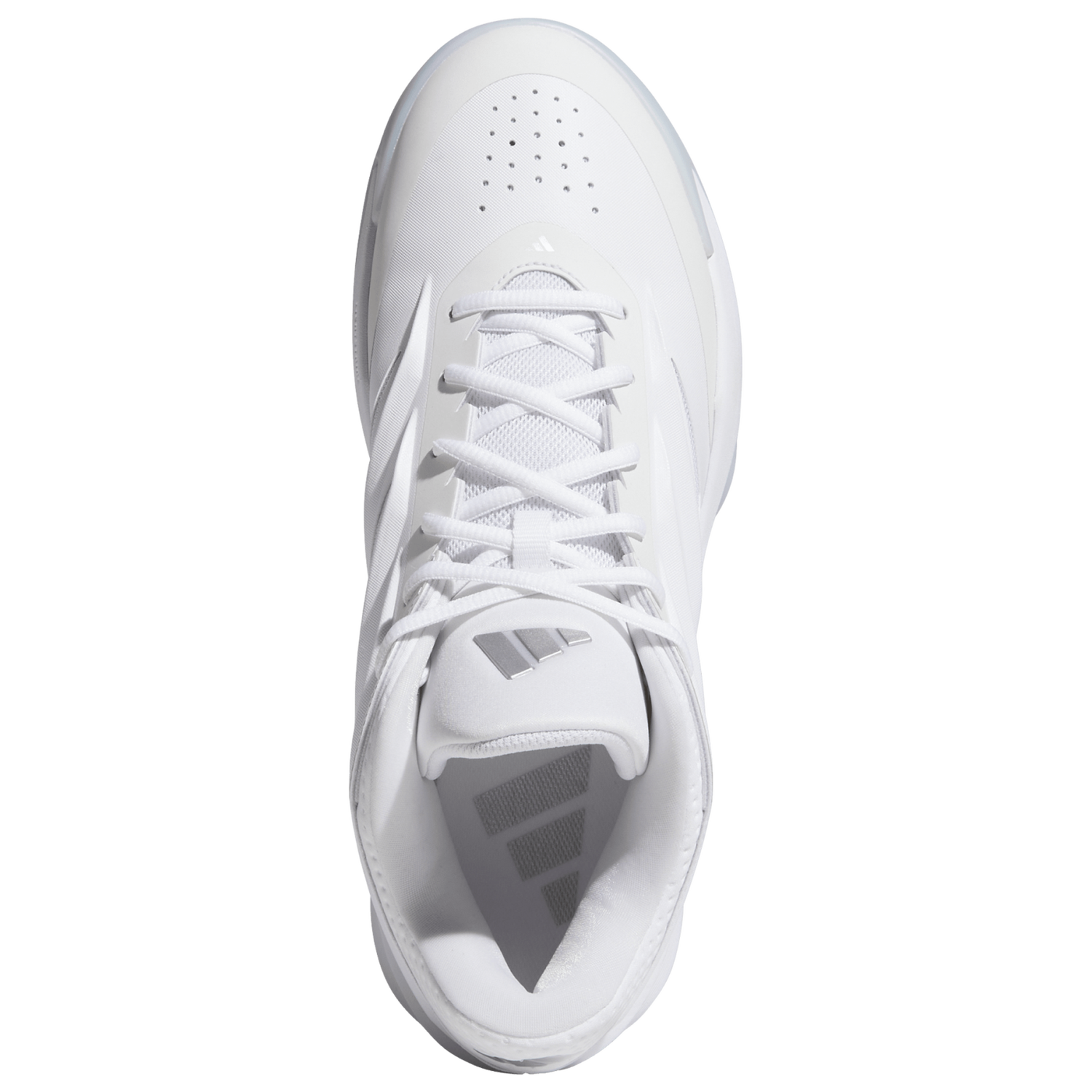 adidas Crazy Energy+ - Men's - White/White/Silver Metallic