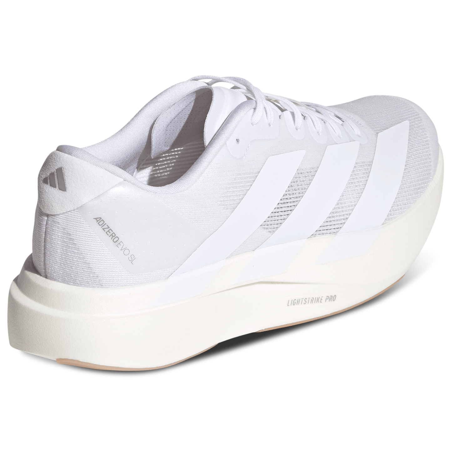 adidas Adizero Evo SL - Men's - Ftwr White/Ftwr White/Warm Sandstone