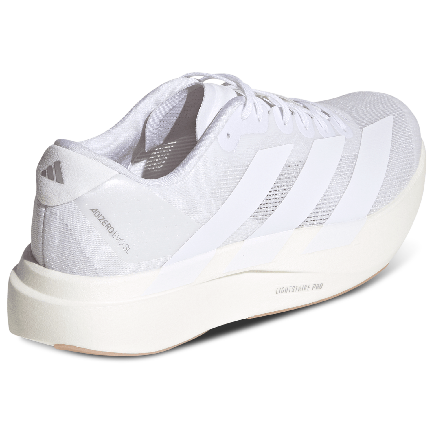 adidas Adizero Evo SL - Men's - Ftwr White/Ftwr White/Warm Sandstone
