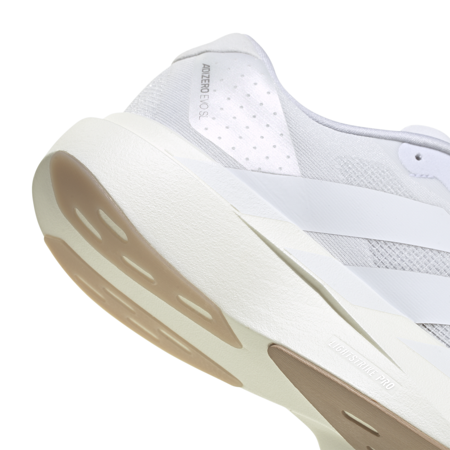 adidas Adizero Evo SL - Men's - Ftwr White/Ftwr White/Warm Sandstone