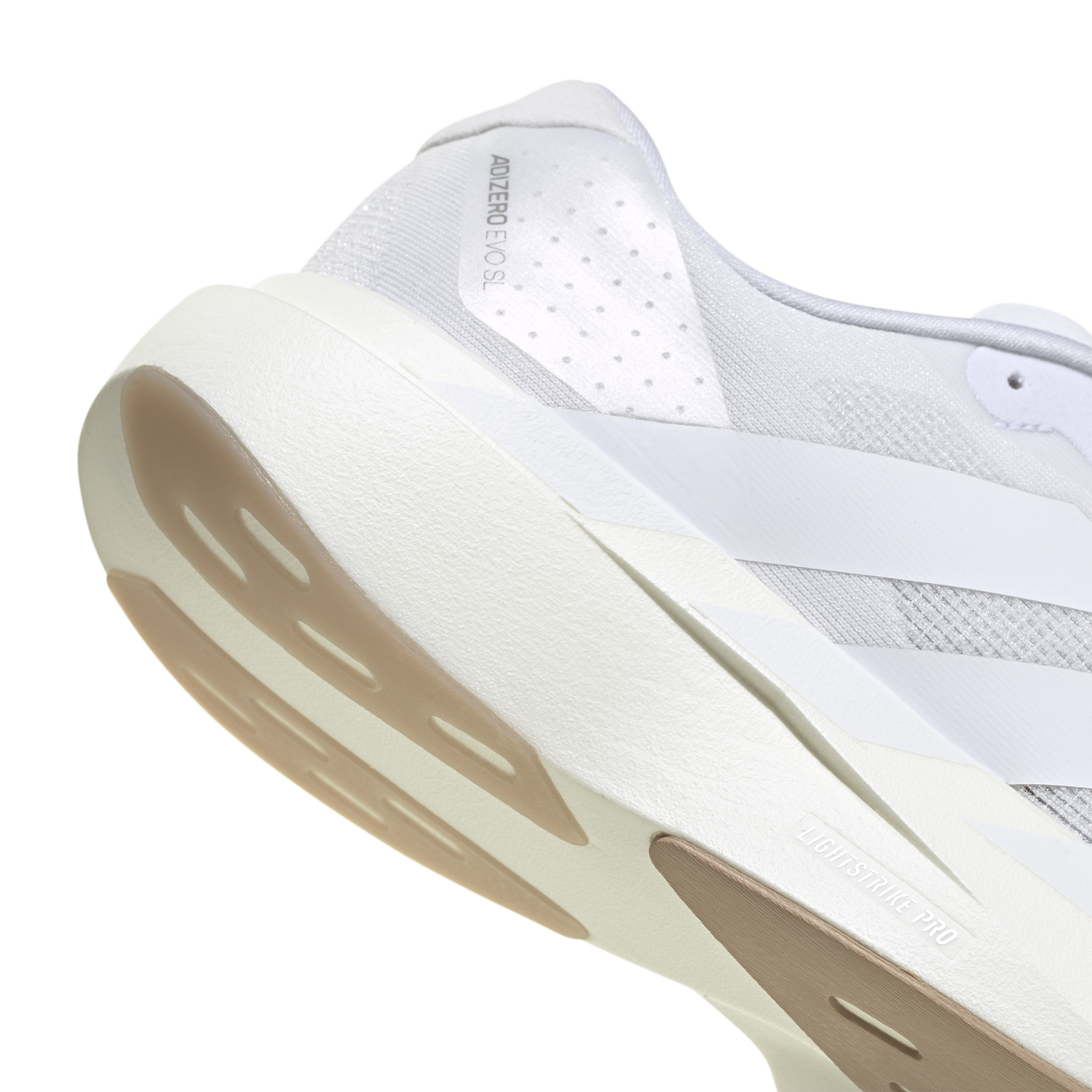 adidas Adizero Evo SL - Men's - Ftwr White/Ftwr White/Warm Sandstone