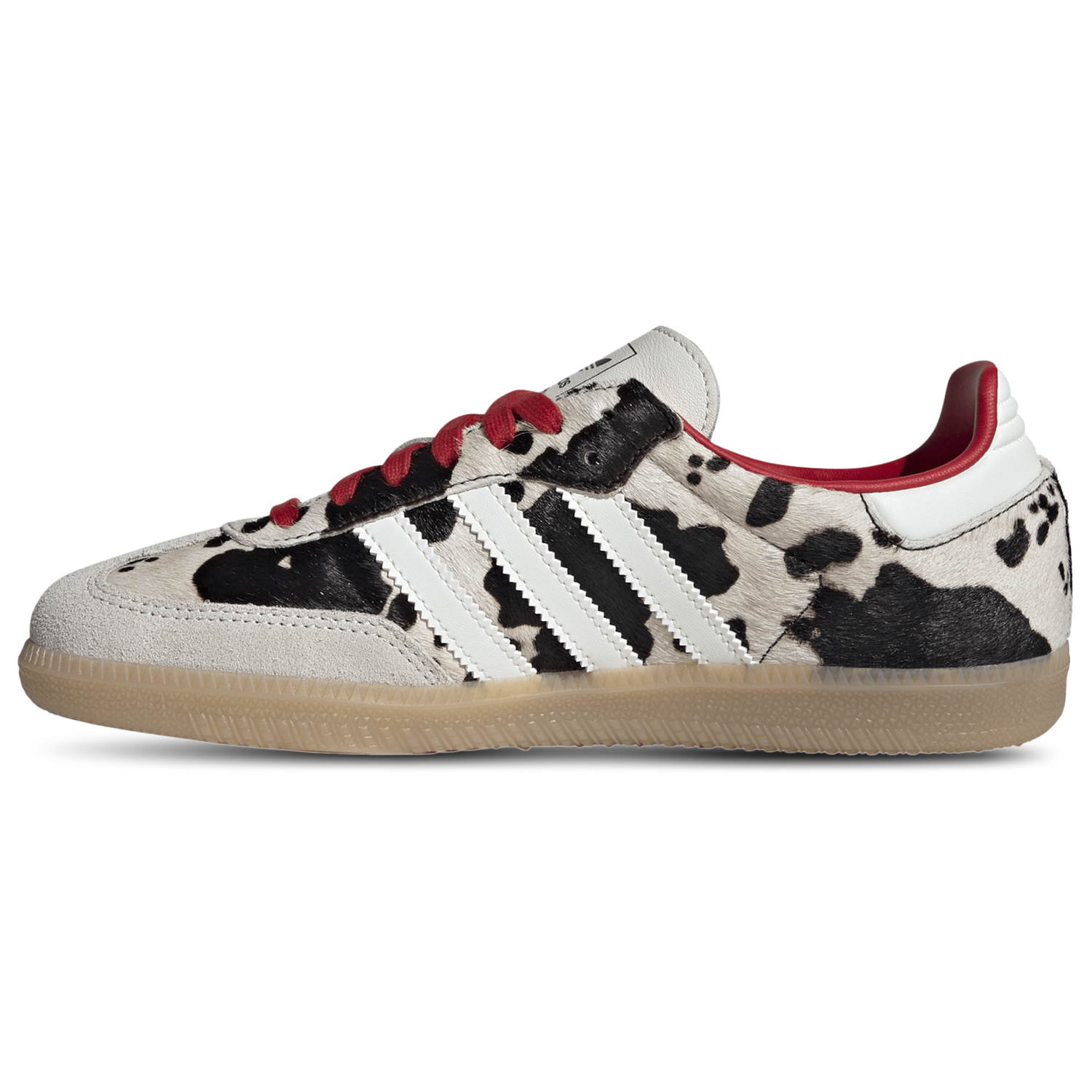 adidas Originals Samba OG Cow Print - Women's - Aurora Coffee/Off White/Gum
