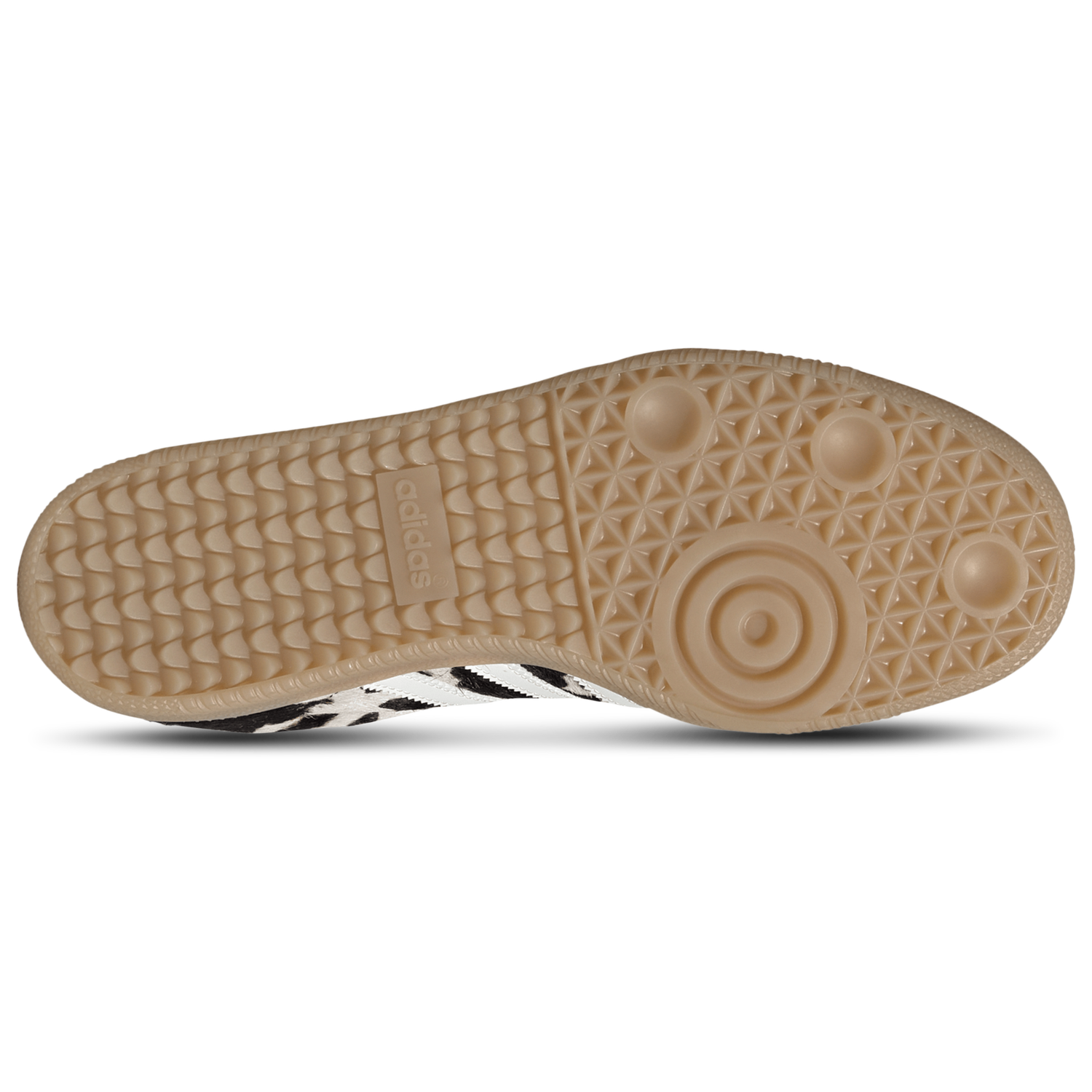 adidas Originals Samba OG Cow Print - Women's - Aurora Coffee/Off White/Gum