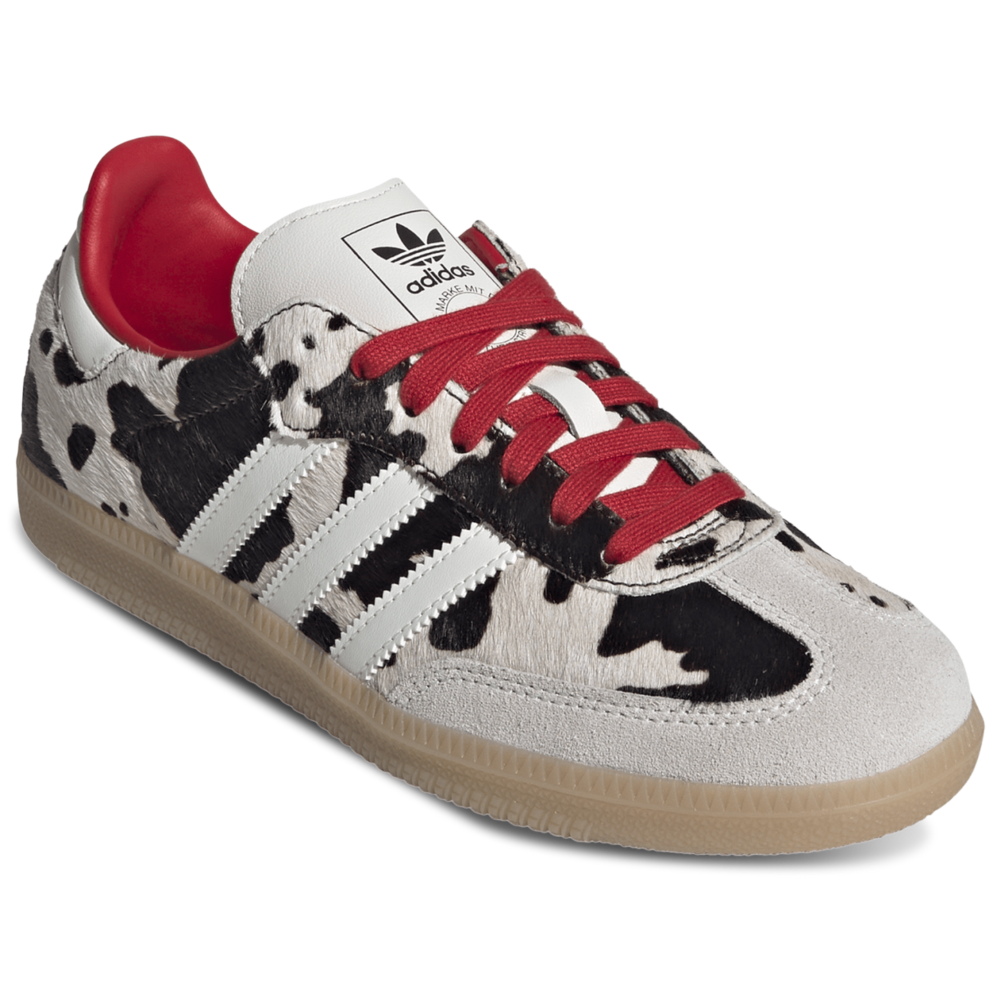 adidas Originals Samba OG Cow Print - Women's - Aurora Coffee/Off White/Gum