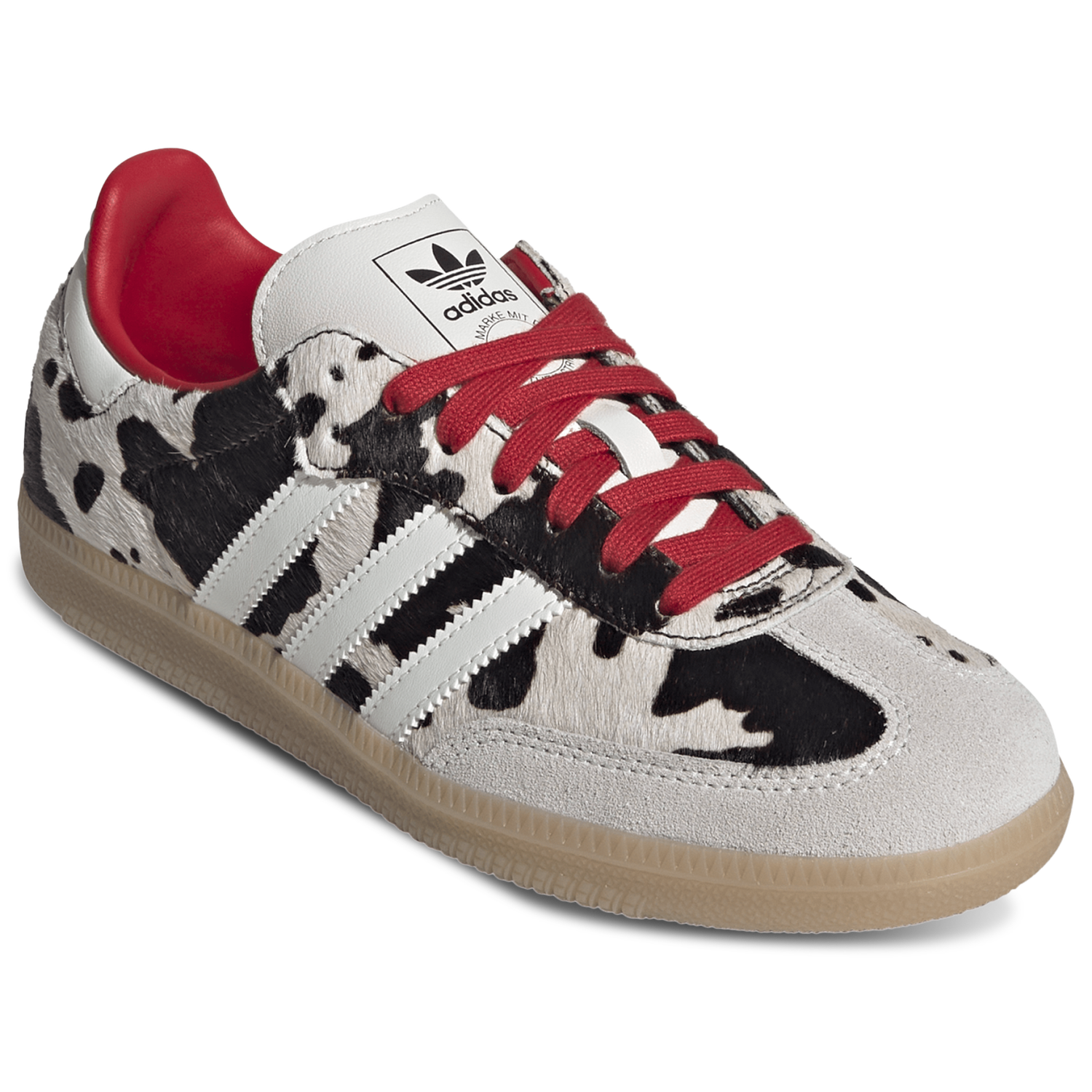 adidas Originals Samba OG Cow Print - Women's - Aurora Coffee/Off White/Gum
