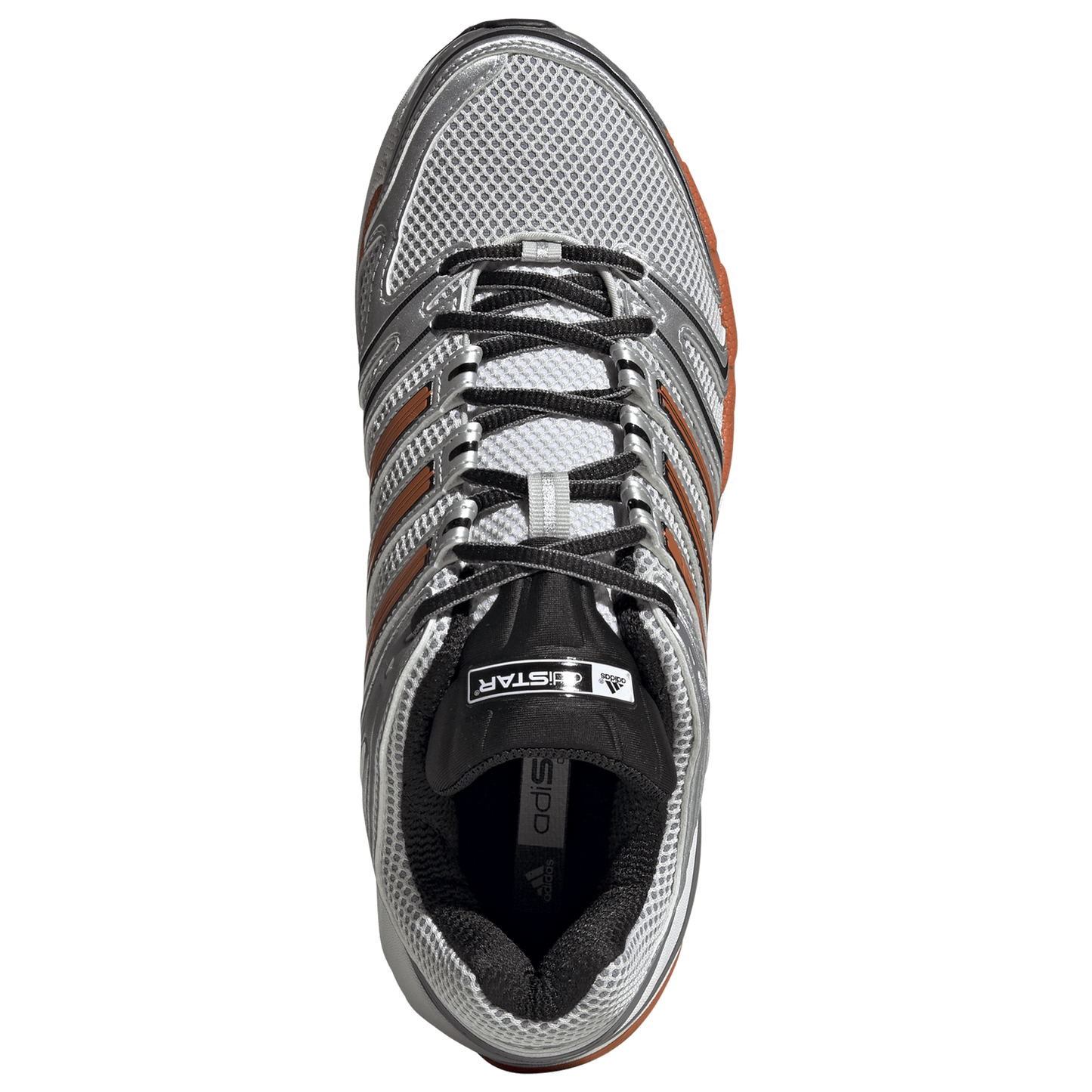 adidas Adistar Control 5 - Men's - Grey/Core Black/Craft Orange