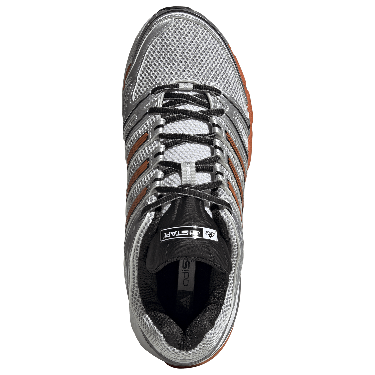 adidas Adistar Control 5 - Men's - Grey/Core Black/Craft Orange