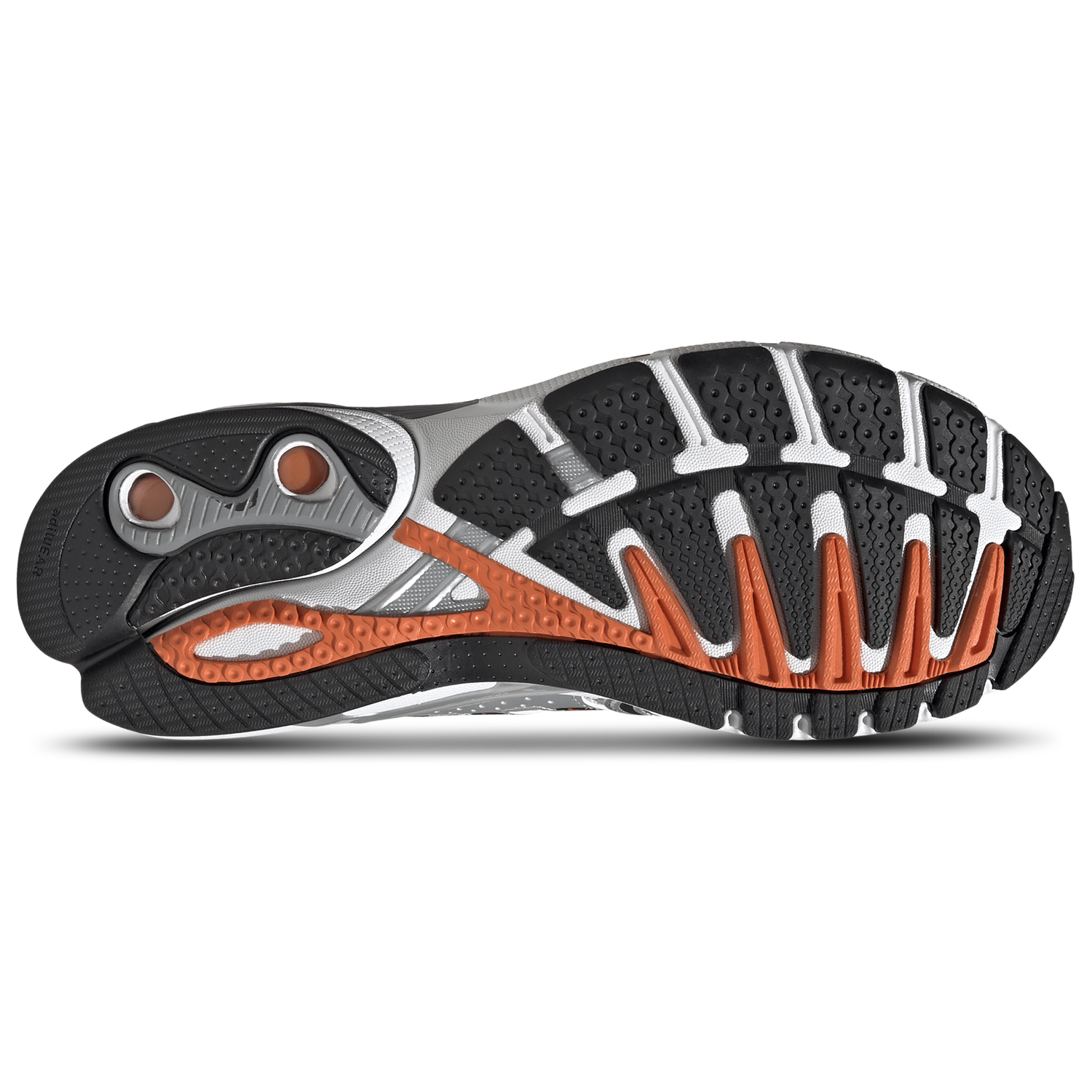 adidas Adistar Control 5 - Men's - Grey/Core Black/Craft Orange