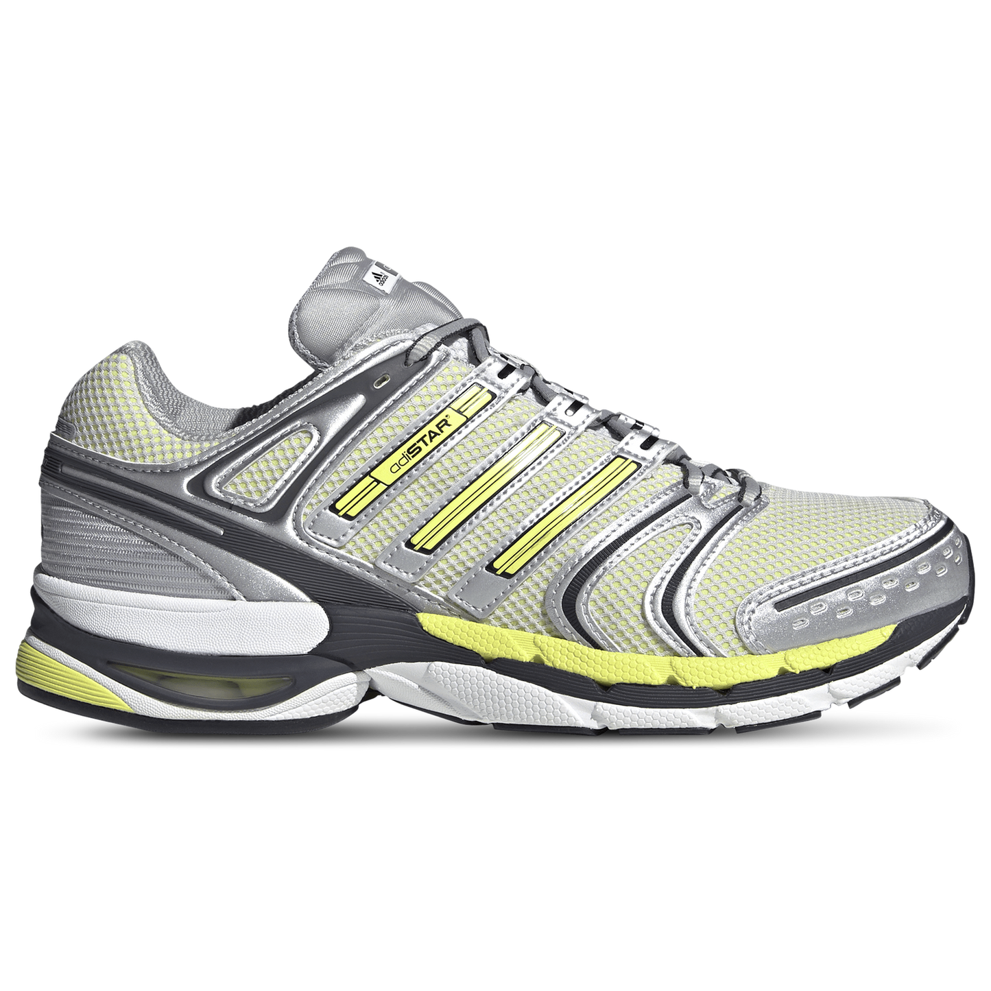 adidas Adistar Control 5 - Men's - Grey/Utility Black/Semi Frozen Lemon