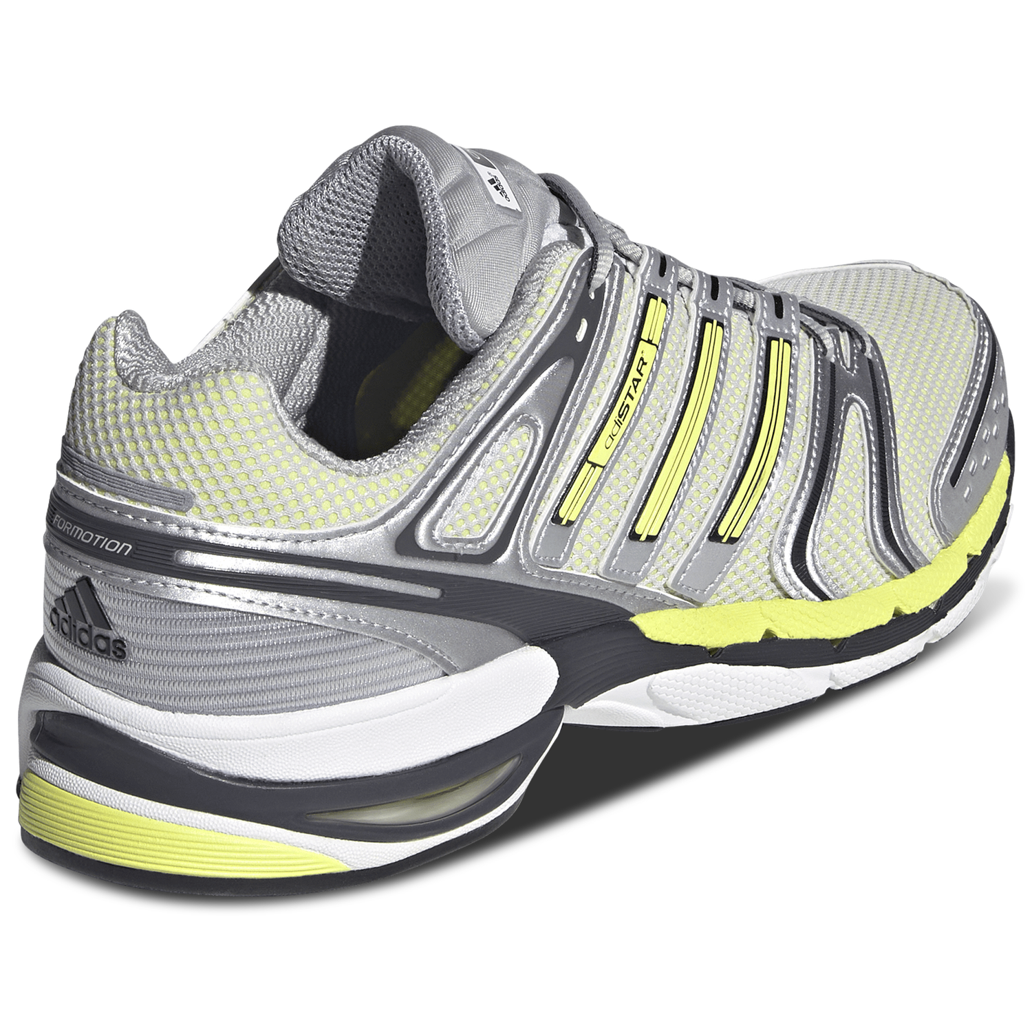 adidas Adistar Control 5 - Men's - Grey/Utility Black/Semi Frozen Lemon