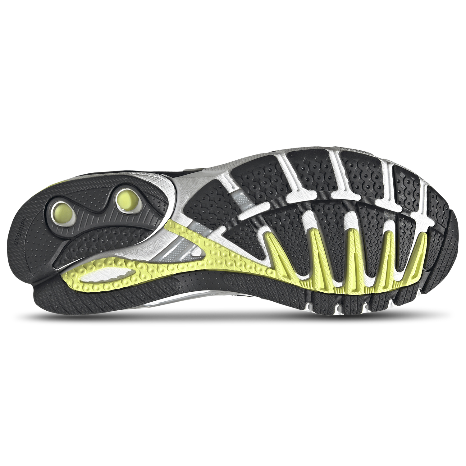 adidas Adistar Control 5 - Men's - Grey/Utility Black/Semi Frozen Lemon