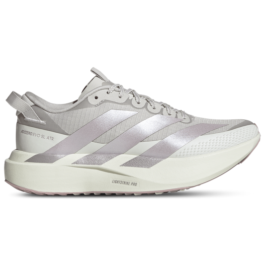 adidas adizero Evo SL ATR - Women's - Grey/White Tint/Ice Purple