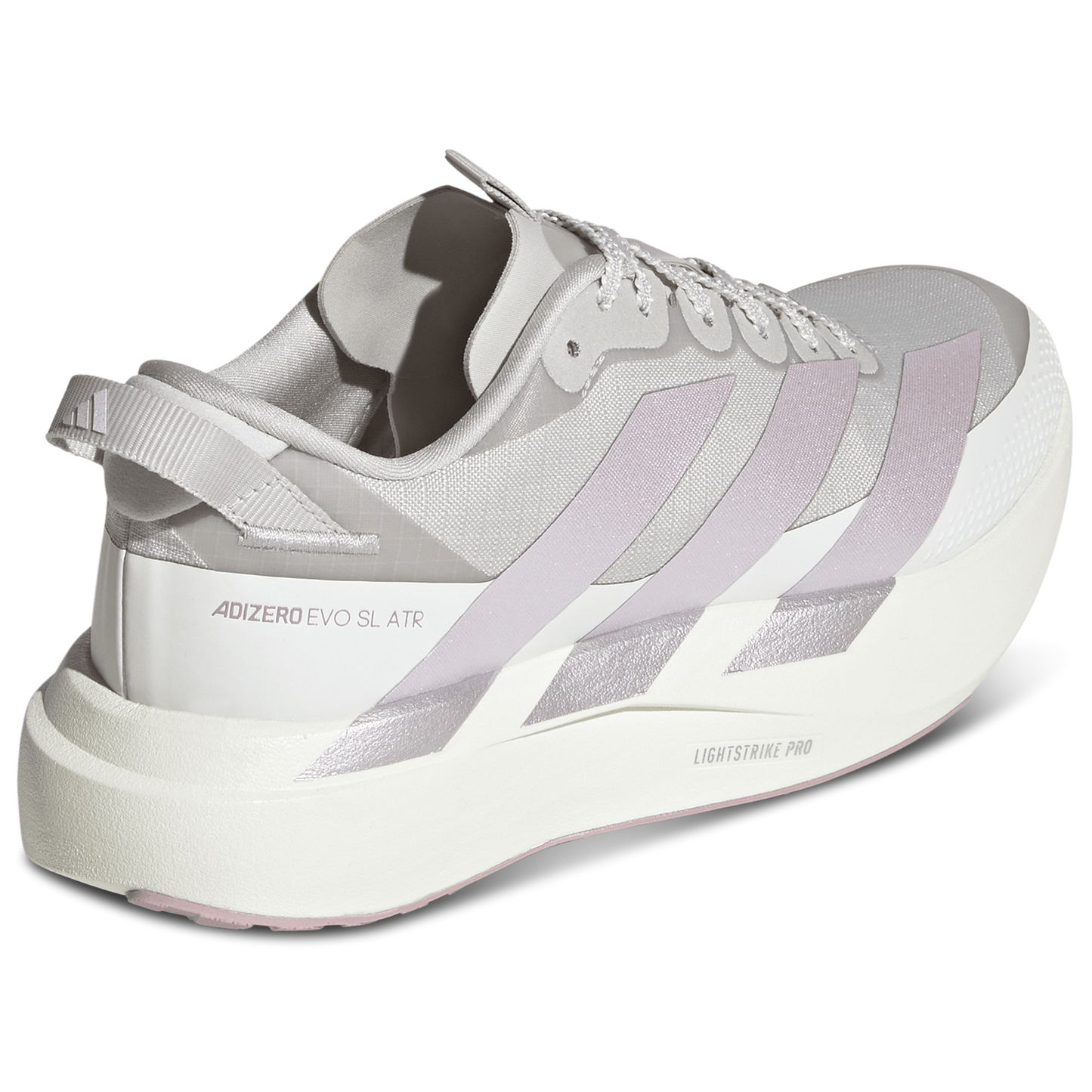 adidas adizero Evo SL ATR - Women's - Grey/White Tint/Ice Purple